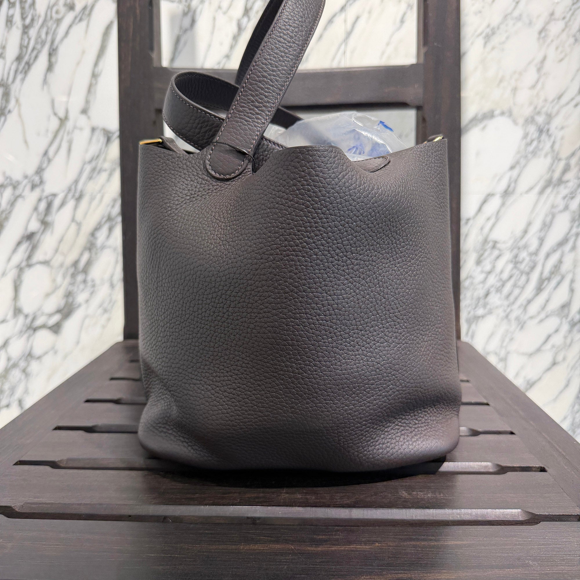 HERMES Picotin Lock MM "Chocolate" G刻印 エルメス ピコタンロックMM "ショコラ" ハンドバッグ G刻印