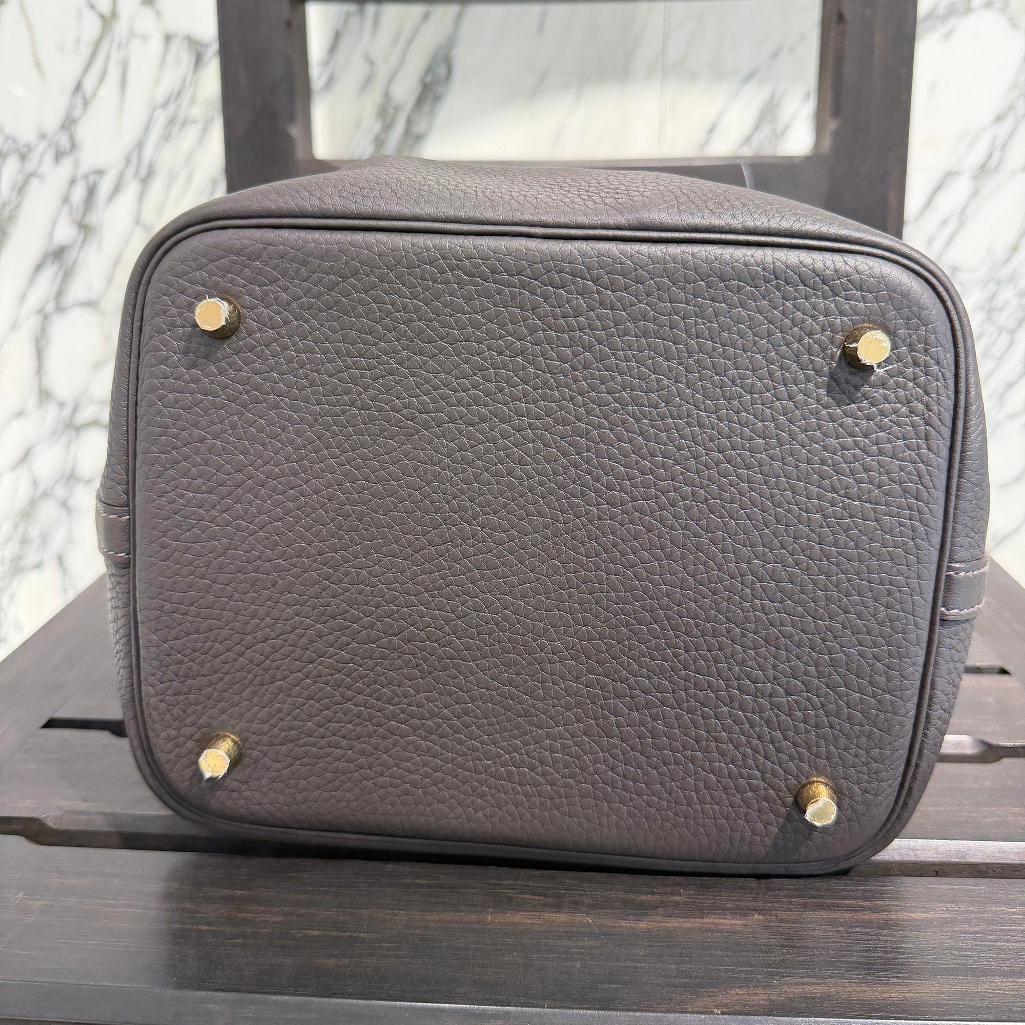 HERMES Picotin Lock MM "Chocolate" G刻印 エルメス ピコタンロックMM "ショコラ" ハンドバッグ G刻印