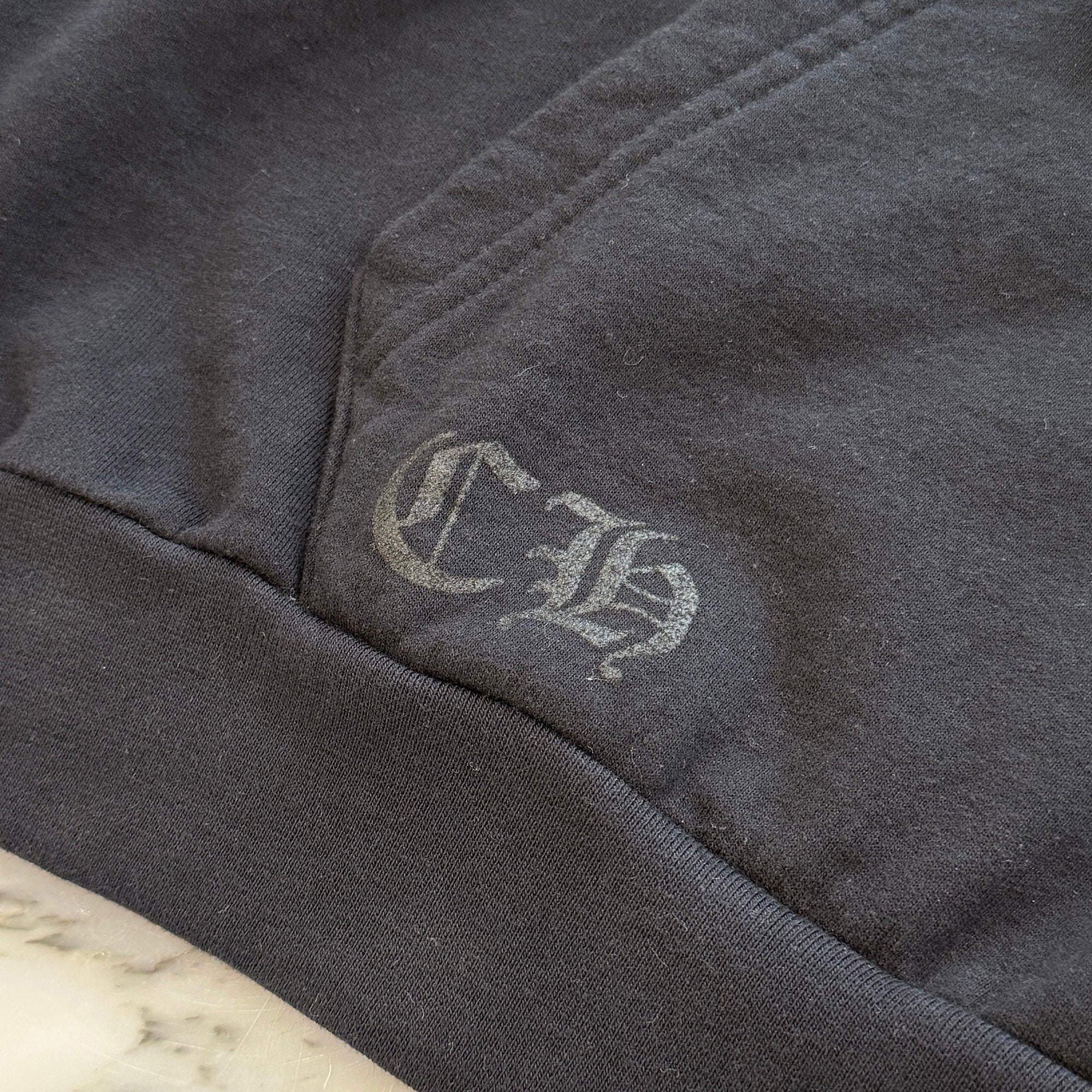 CHROME HEARTS Cross Tire Track Pullover Hoodie Size M クロムハーツ クロス タイヤトラック プルオーバーフーディー サイズM