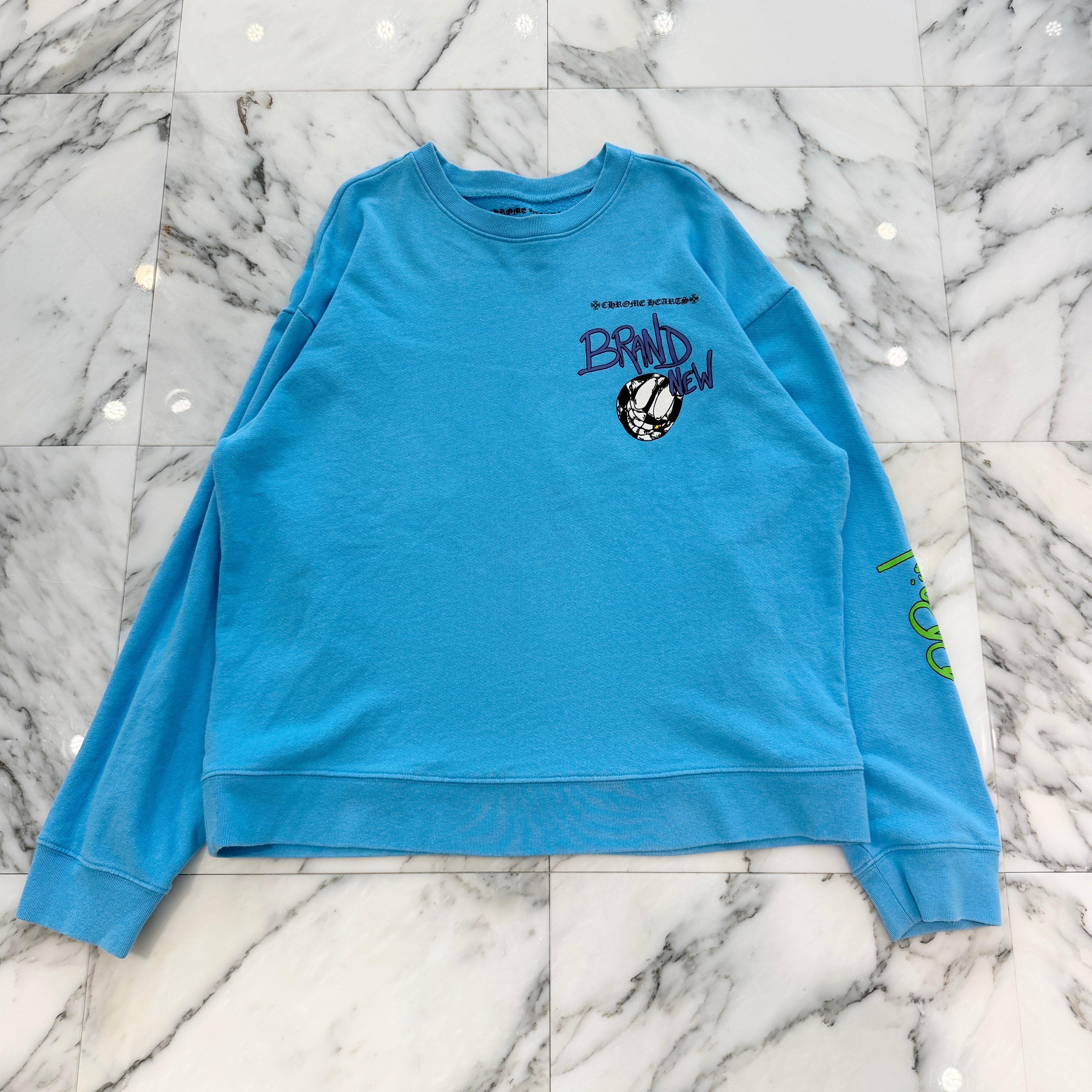 CHROME HEARTS × MATTY BOY 2024SS BRAIN NEW Sweat Shirt Size XL クロムハーツ × マッティボーイ ブレインニュー スウェットシャツ サイズXL