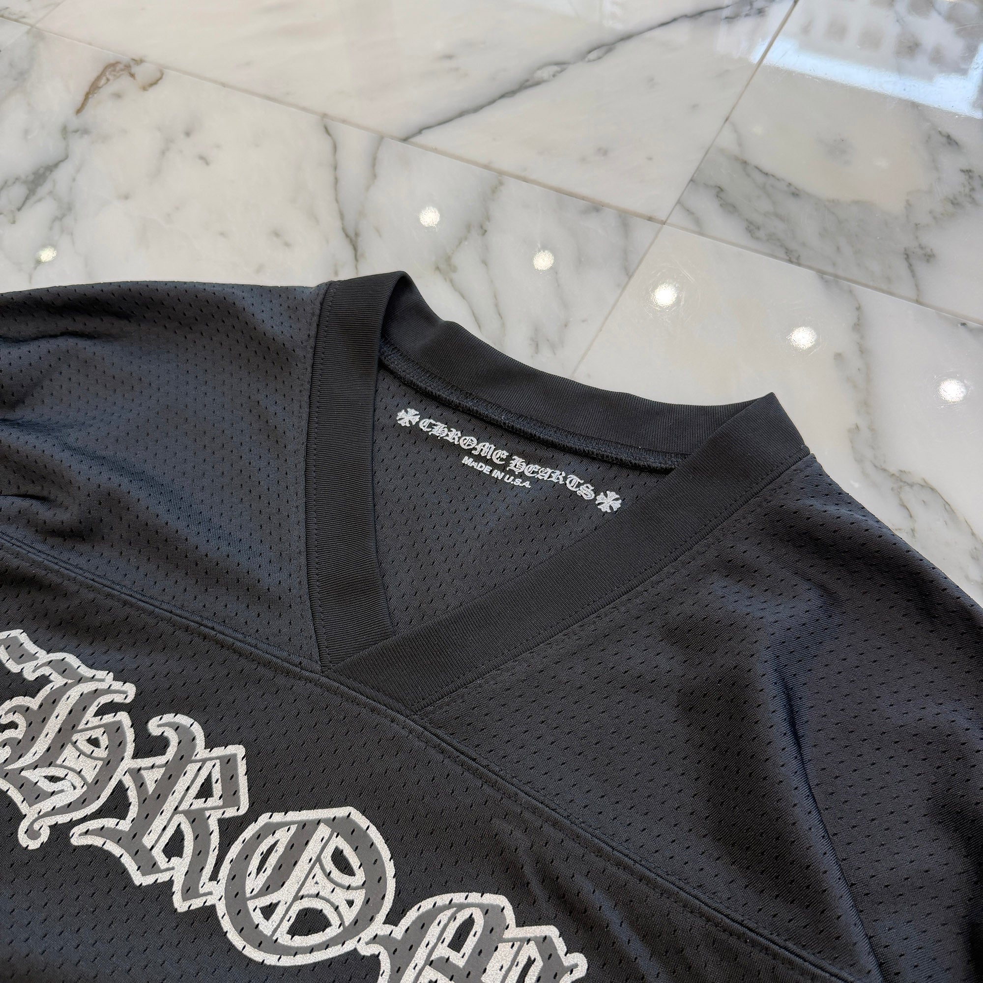 CHROME HEARTS Mesh Warm Up Jersey Size L クロムハーツ メッシュウォームアップジャージー サイズL
