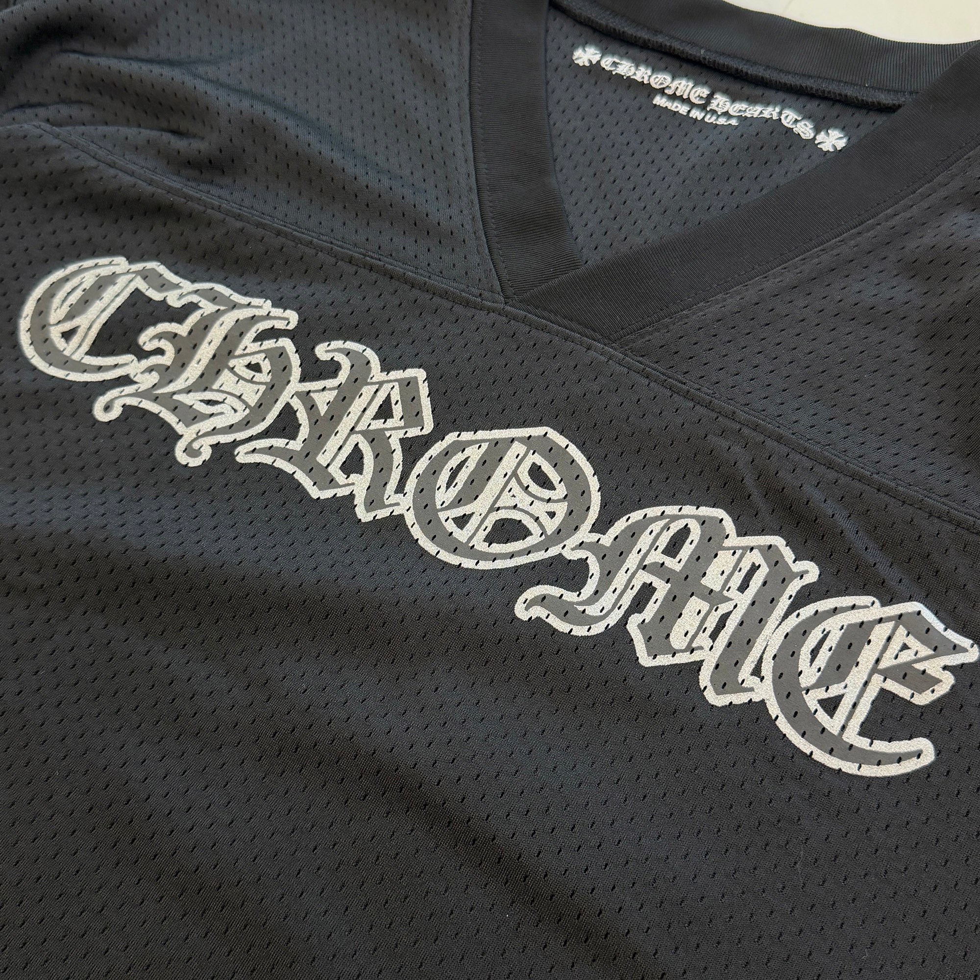 CHROME HEARTS Mesh Warm Up Jersey Size L クロムハーツ メッシュウォームアップジャージー サイズL