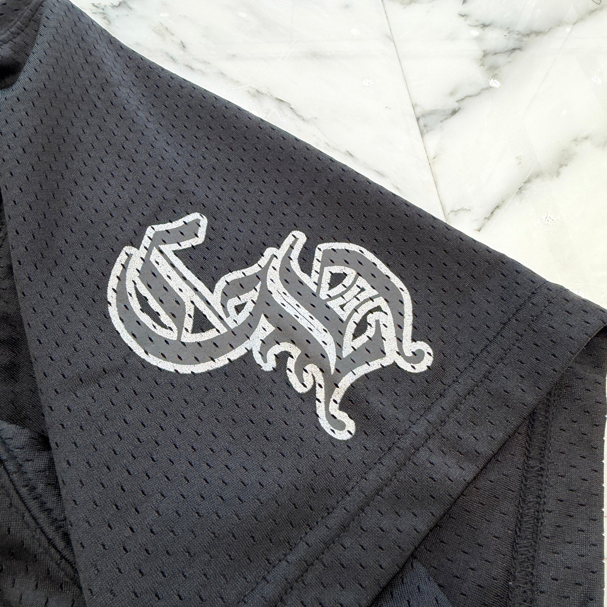 CHROME HEARTS Mesh Warm Up Jersey Size L クロムハーツ メッシュウォームアップジャージー サイズL