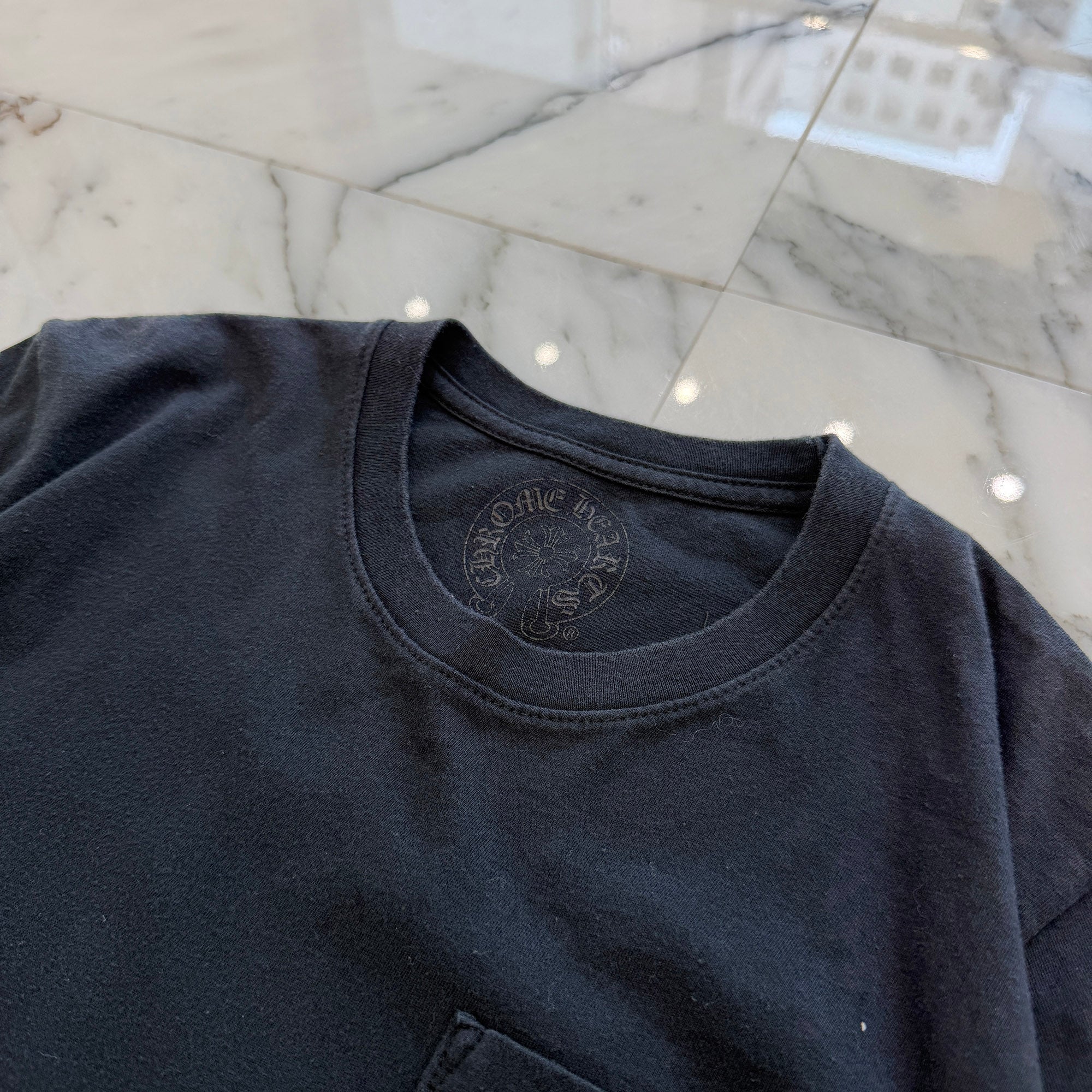 CHROME HEARTS Gradient Dagger Horseshoe Print Tee Size S クロムハーツ グラデーション ダガー ホースシュー プリント Tシャツ サイズS