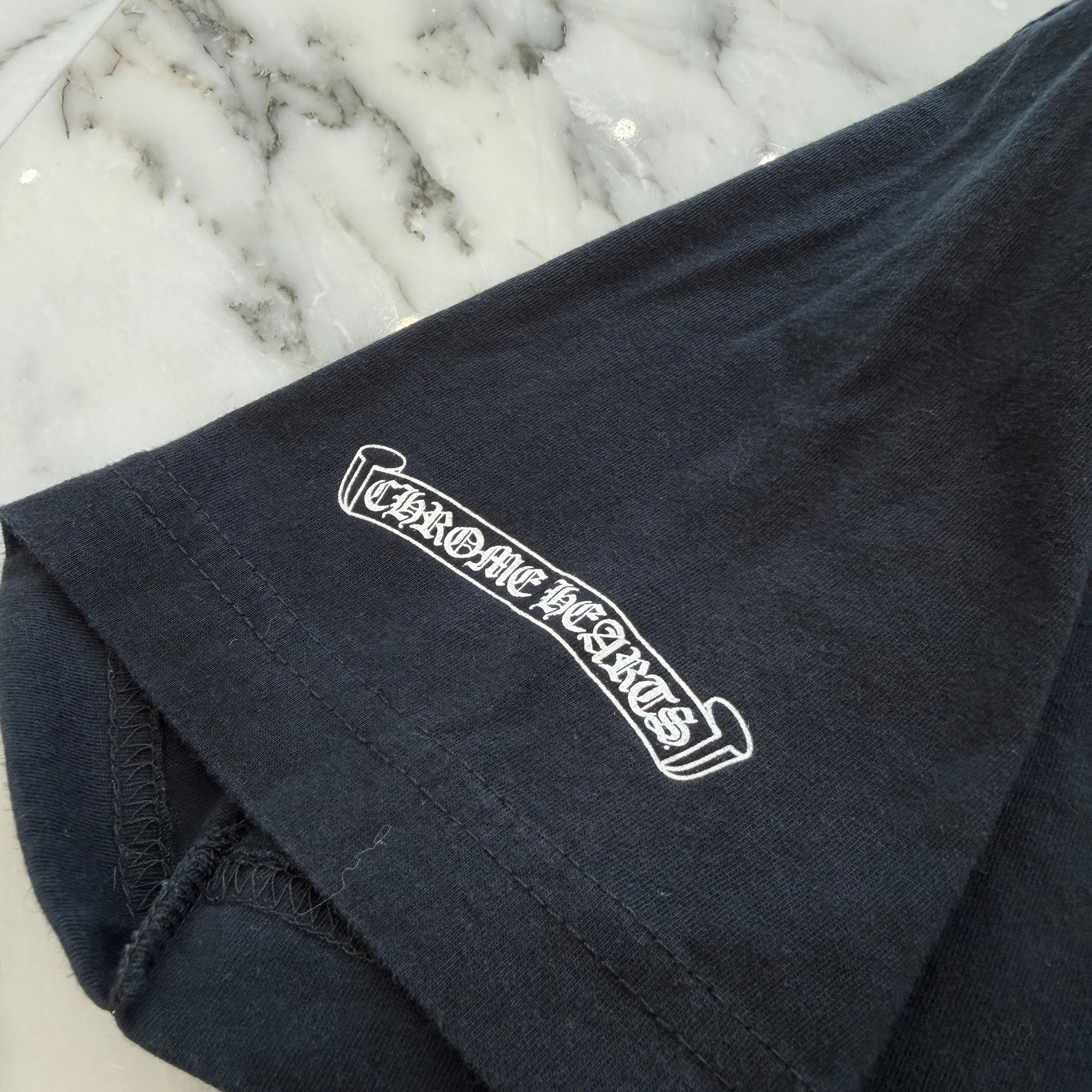 CHROME HEARTS Gradient Dagger Horseshoe Print Tee Size S クロムハーツ グラデーション ダガー ホースシュー プリント Tシャツ サイズS