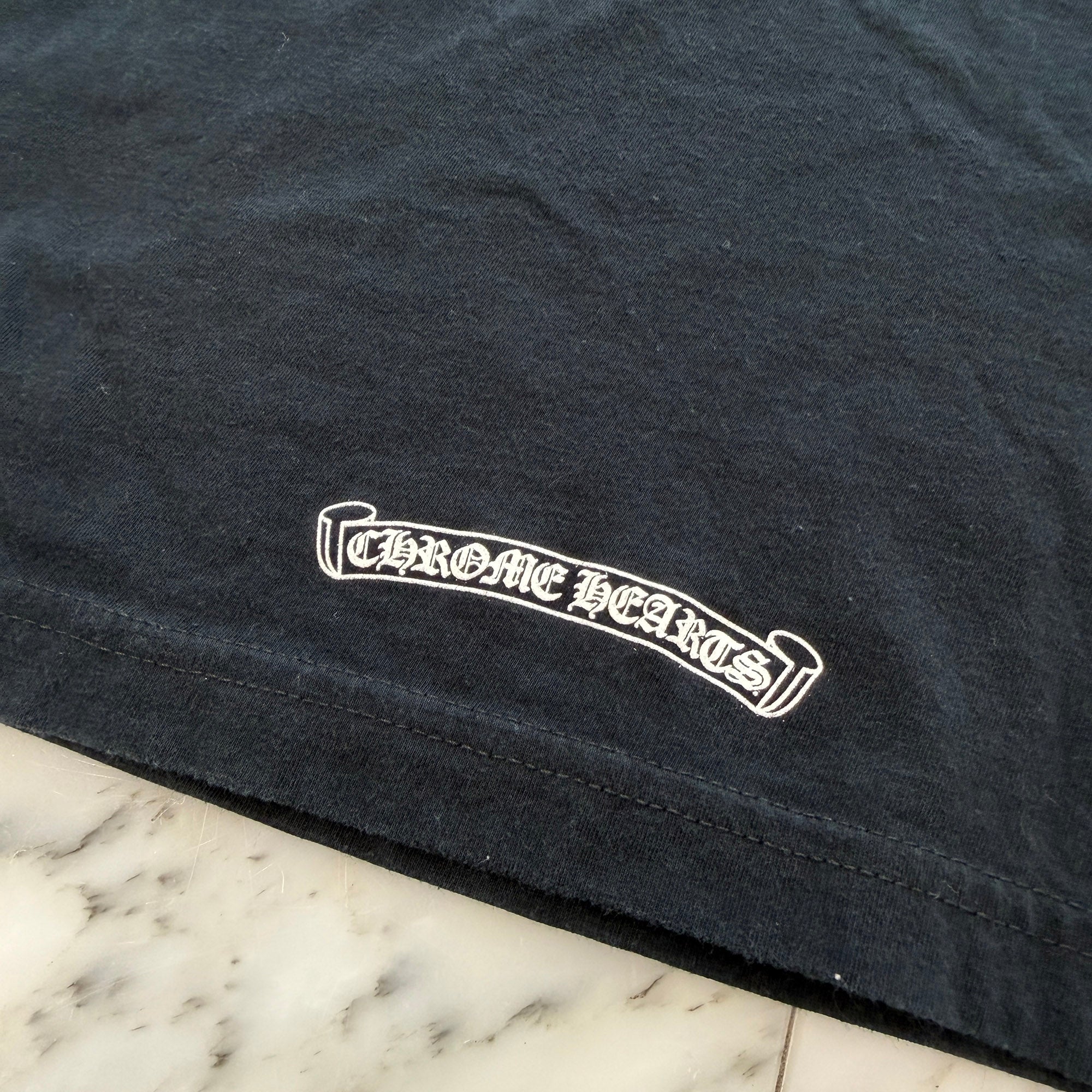 CHROME HEARTS Gradient Dagger Horseshoe Print Tee Size S クロムハーツ グラデーション ダガー ホースシュー プリント Tシャツ サイズS