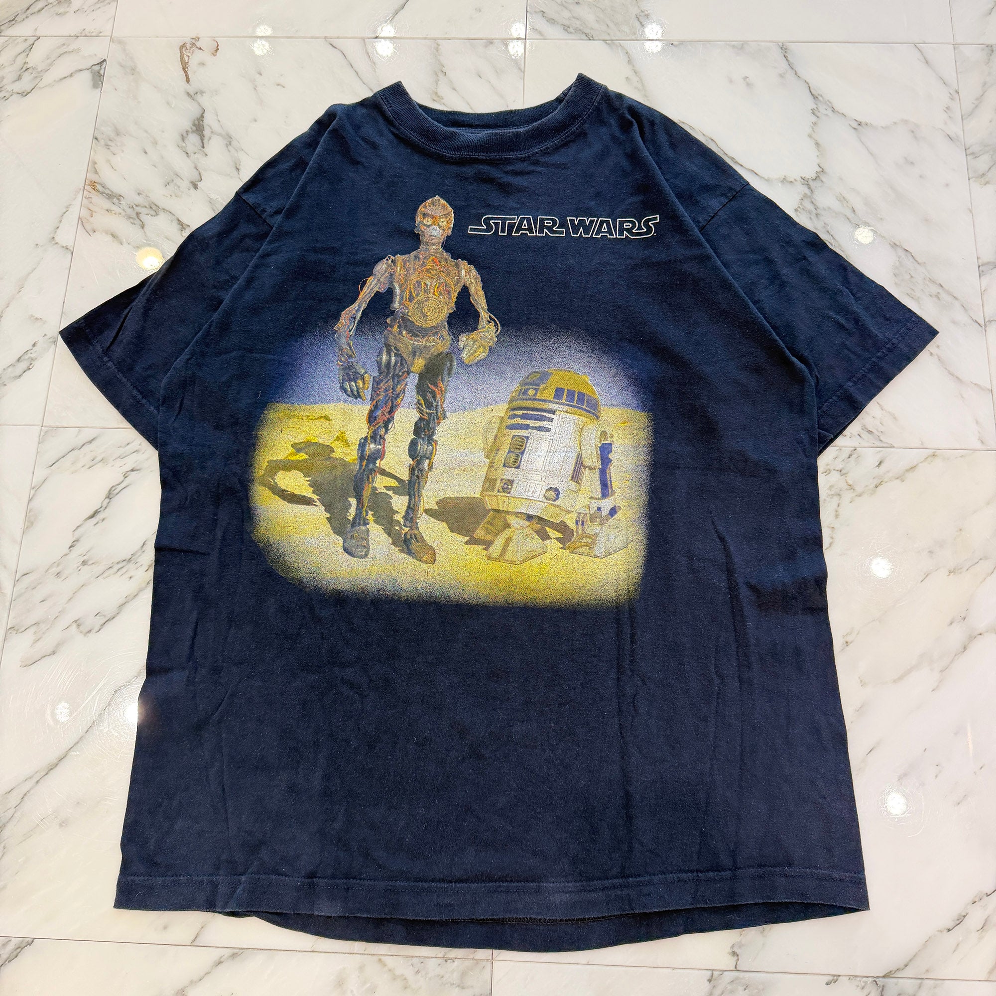 Vintage 90's Star Wars Episode 1 ELMI S/S Tee Size L ヴィンテージ 90's スター ウォーズ エピソード1 エルミ社製 Tシャツ サイズL