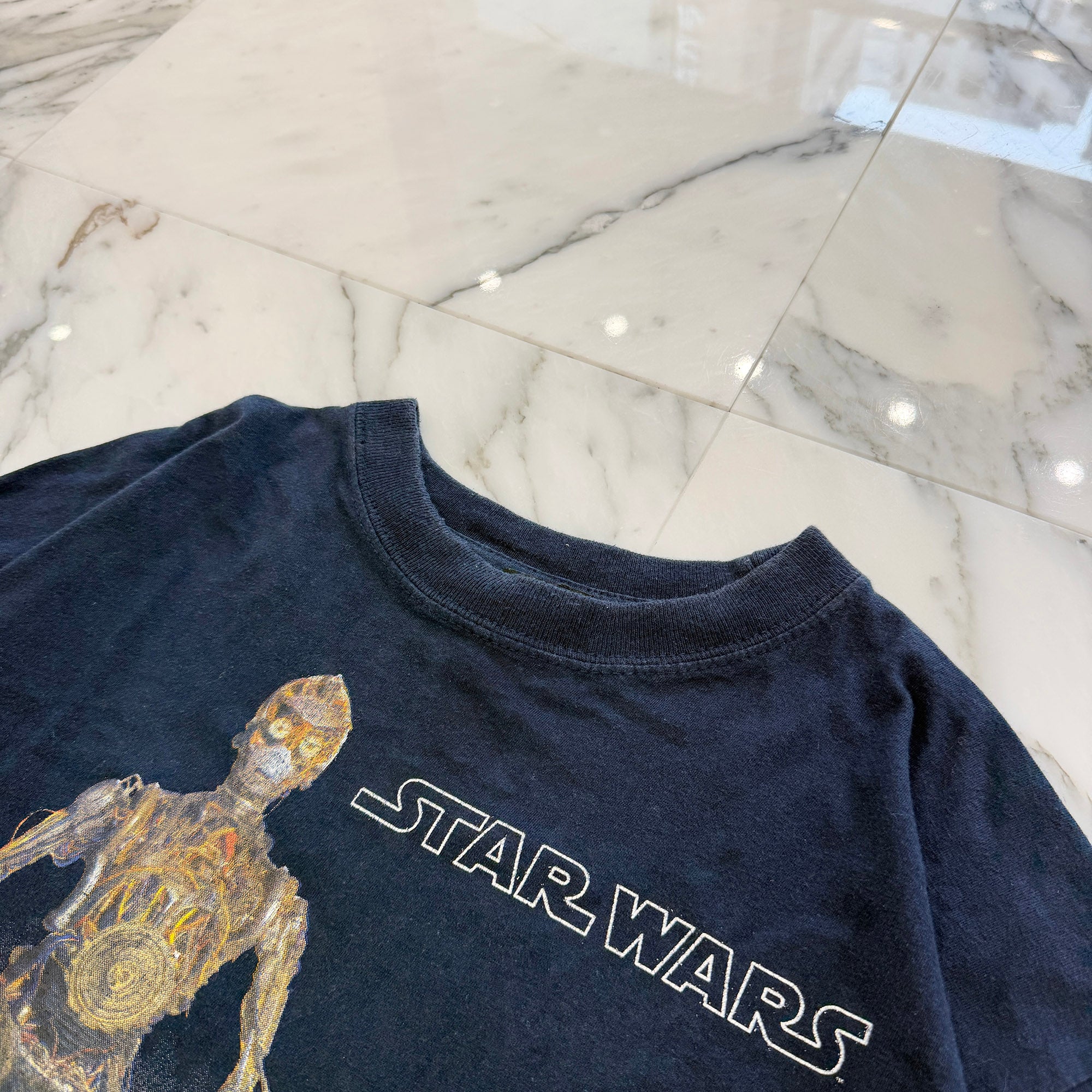 Vintage 90's Star Wars Episode 1 ELMI S/S Tee Size L ヴィンテージ 90's スター ウォーズ エピソード1 エルミ社製 Tシャツ サイズL