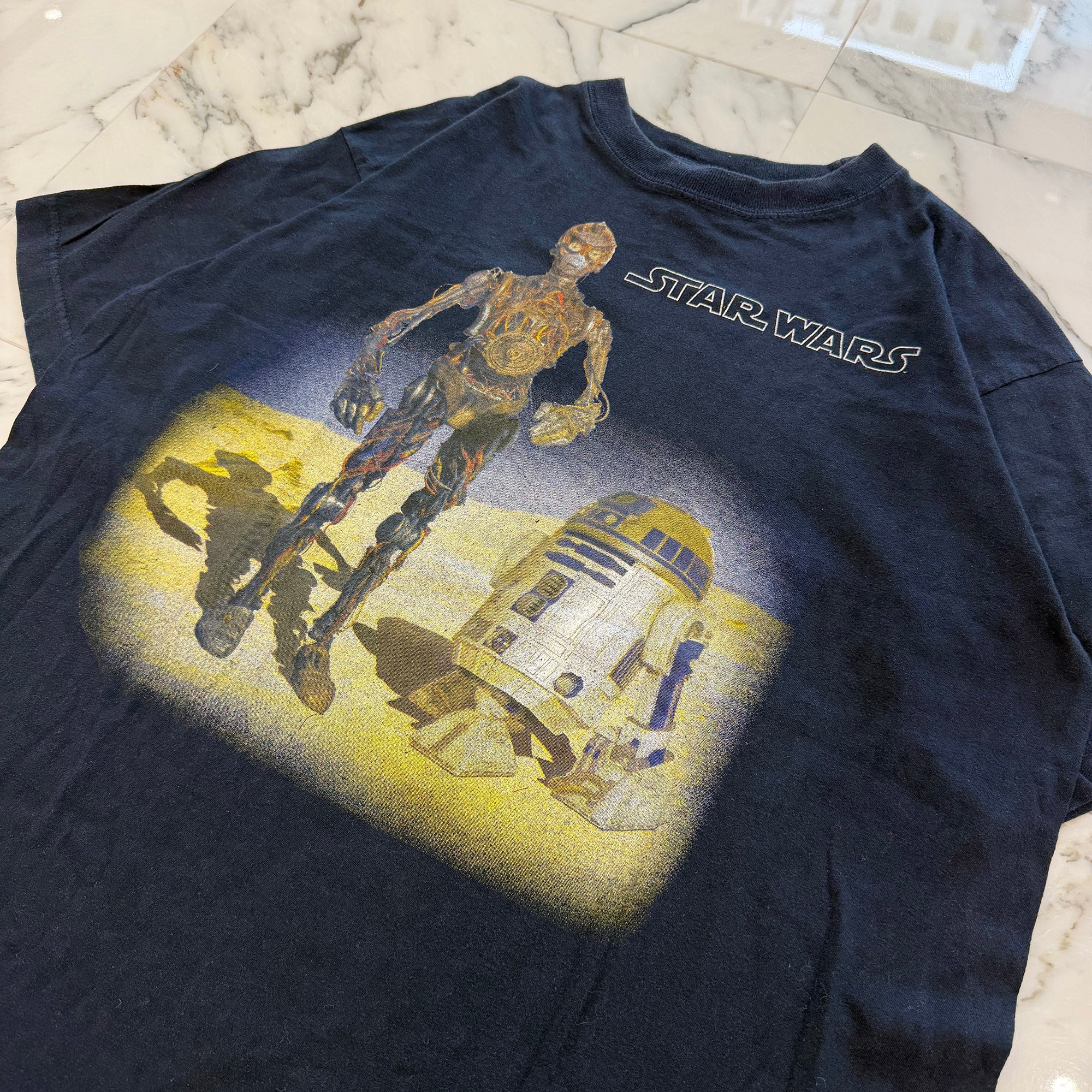 Vintage 90's Star Wars Episode 1 ELMI S/S Tee Size L ヴィンテージ 90's スター ウォーズ エピソード1 エルミ社製 Tシャツ サイズL
