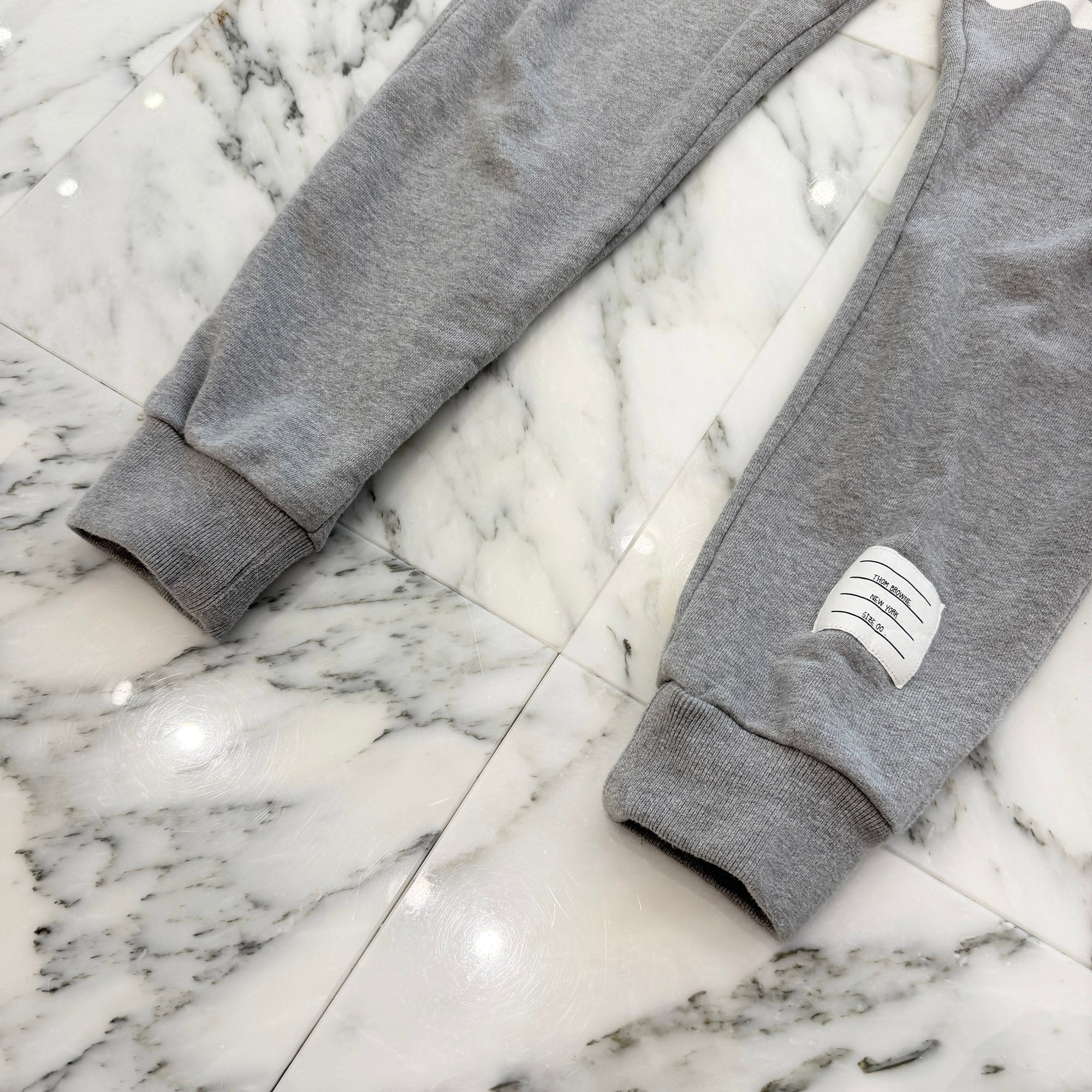 THOM BROWNE 2024SS 4BAR Classic Sweat Pants MJQ008H-00535068 Size 00 トムブラウン 4BAR クラシック スウェットパンツ サイズ00
