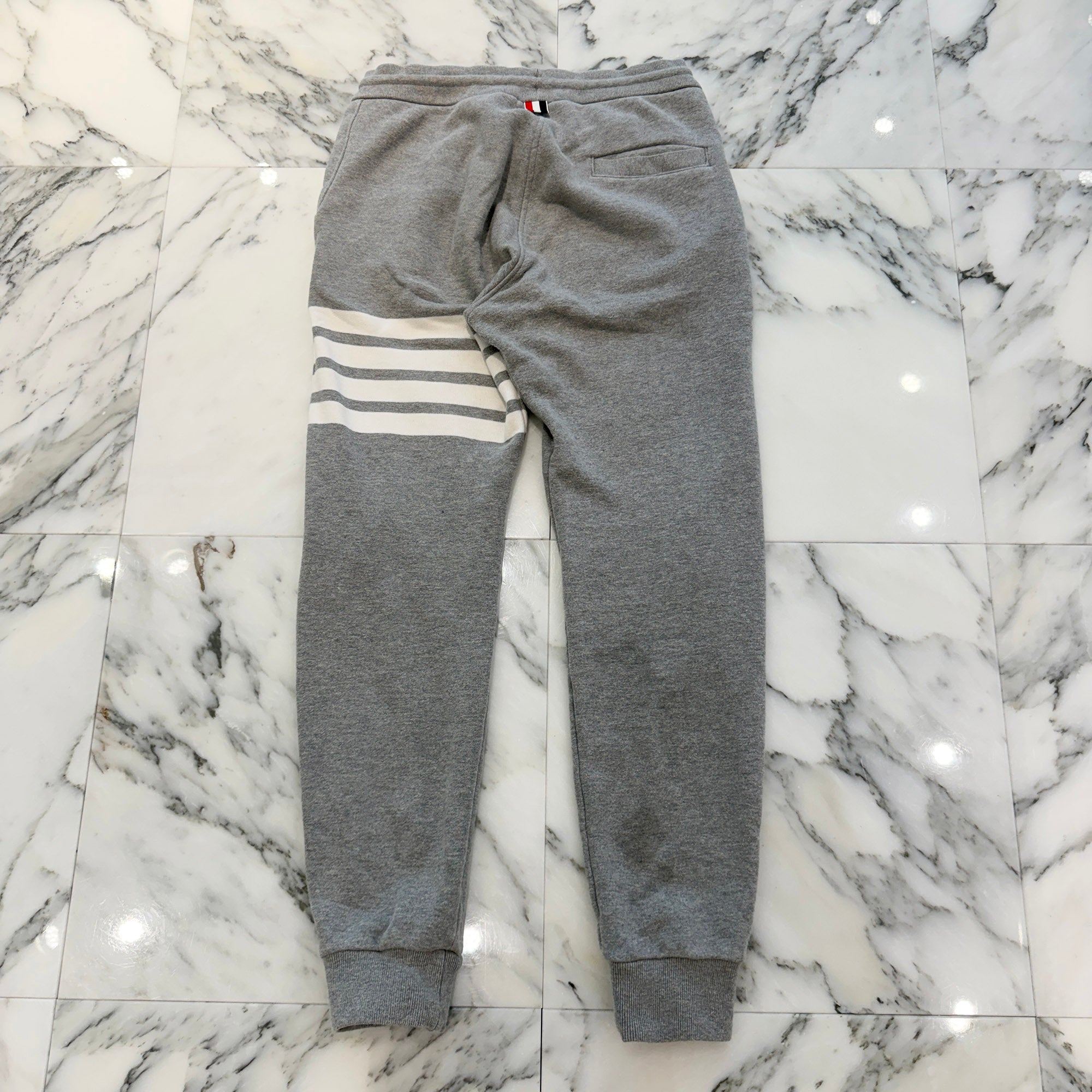 THOM BROWNE 2024SS 4BAR Classic Sweat Pants MJQ008H-00535068 Size 00 トムブラウン 4BAR クラシック スウェットパンツ サイズ00