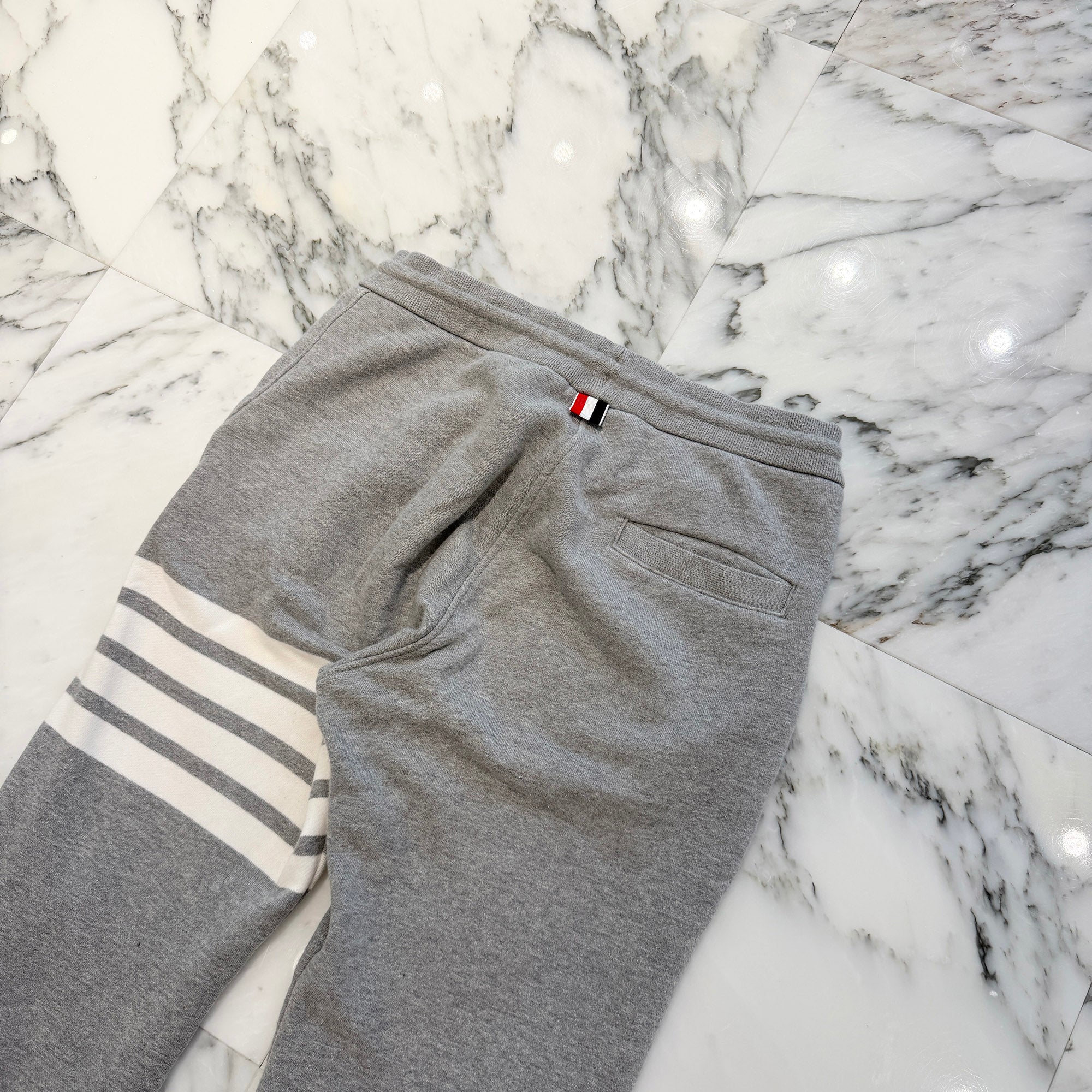 THOM BROWNE 2024SS 4BAR Classic Sweat Pants MJQ008H-00535068 Size 00 トムブラウン 4BAR クラシック スウェットパンツ サイズ00