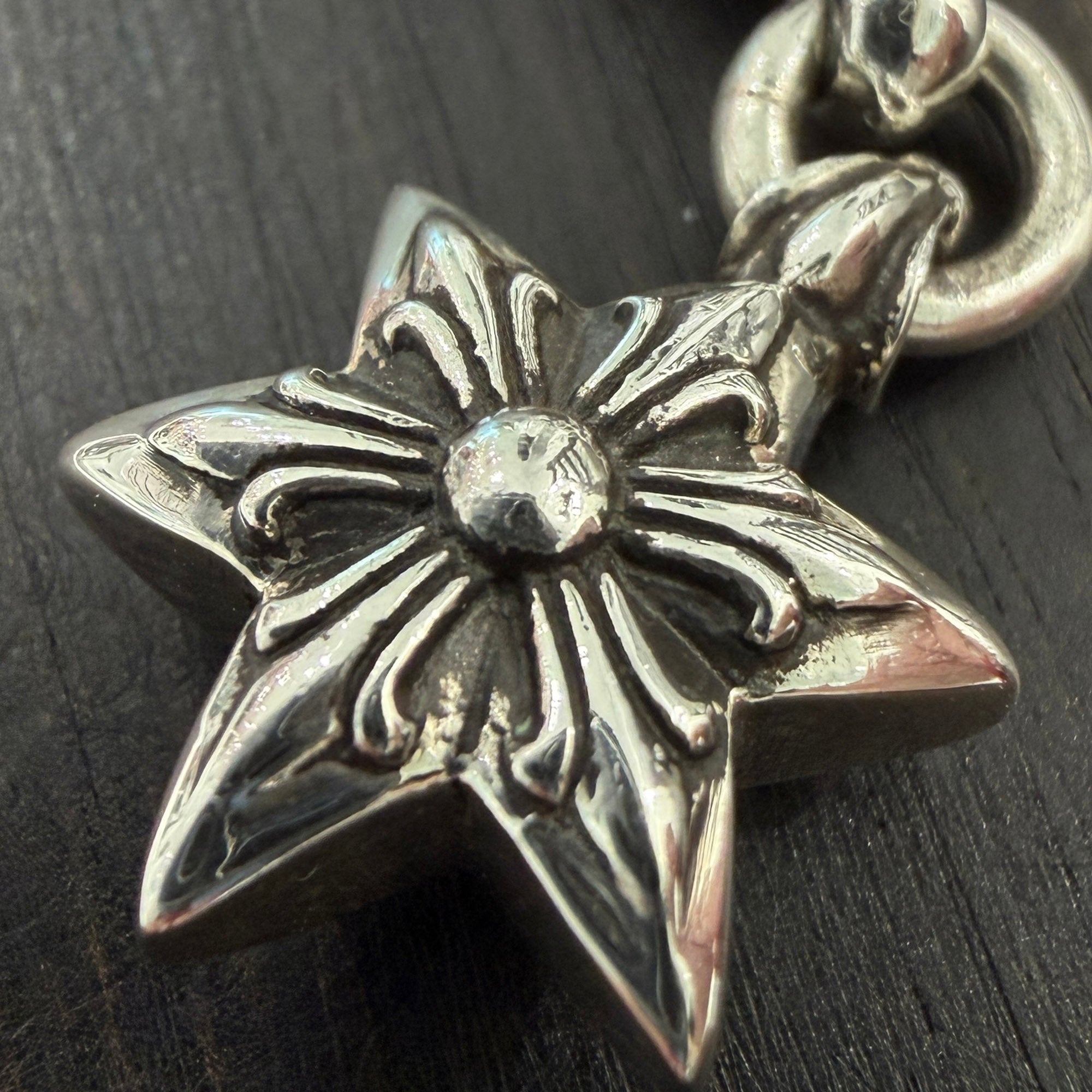 CHROME HEARTS 1 Ball Star Charm Pendant Top クロムハーツ 1 ボール スター チャーム ペンダントトップ