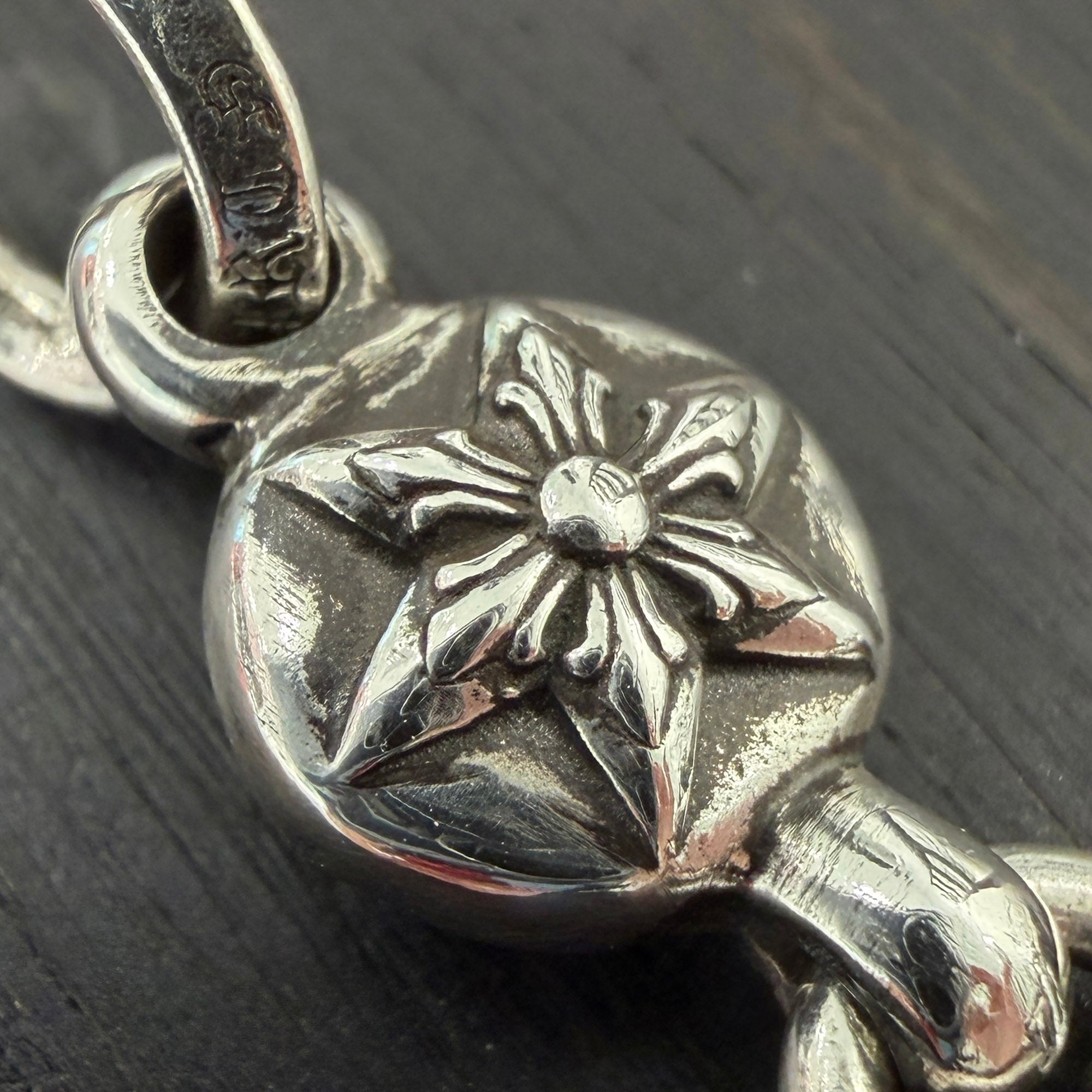 CHROME HEARTS 1 Ball Star Charm Pendant Top クロムハーツ 1 ボール