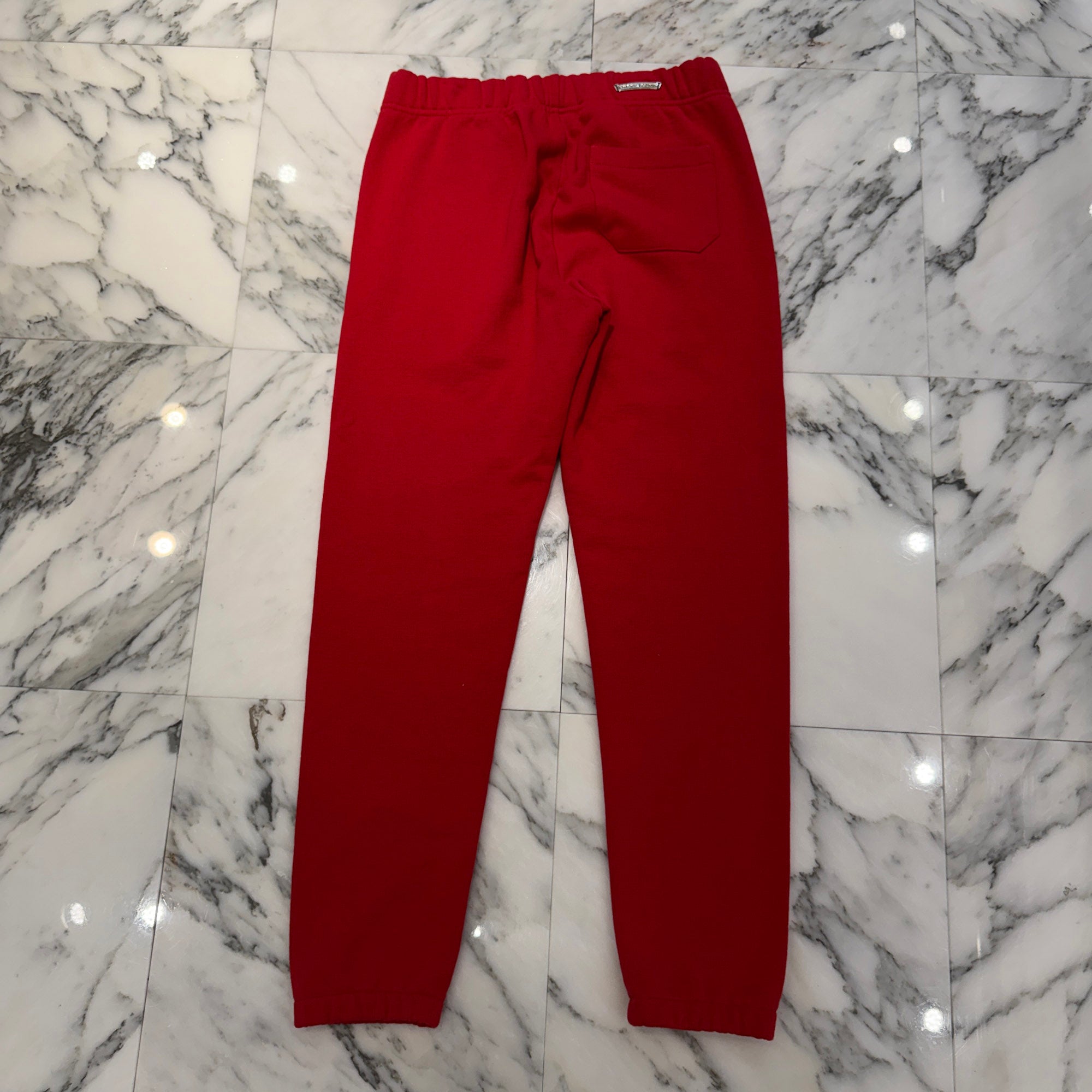 CHROME HEARTS King Taco 3 Cemetery Cross Embroidery Sweat Long Pants Size S クロムハーツ キングタコ3セメタリークロス刺繍スウェットロングパンツ サイズS