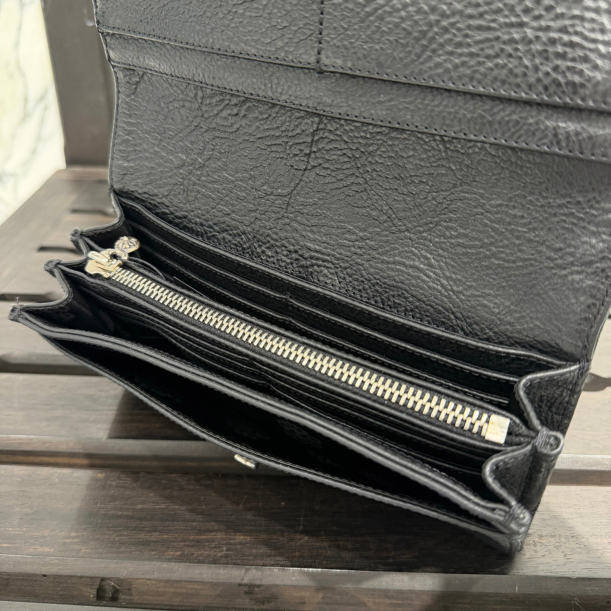 CHROME HEARTS Judy Cross Ball Wallet クロムハーツ ジュディ クロスボール ウォレット