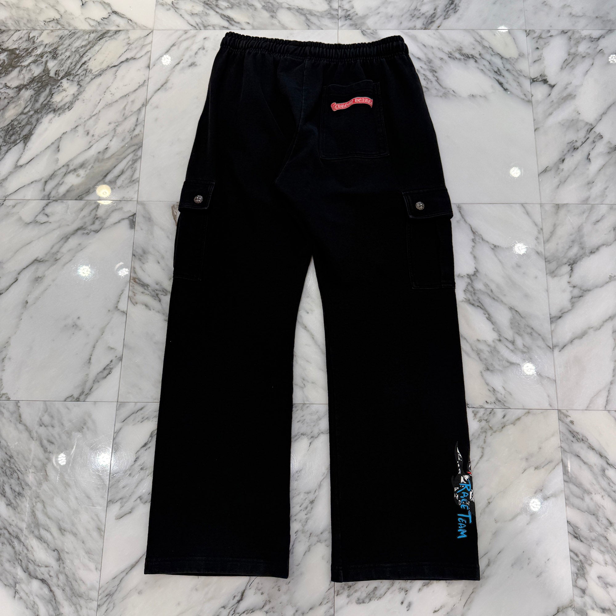 CHROME HEARTS × MATTY BOY PPO STAY FAST RACE TEAM Cargo Sweat Pants Size L クロムハーツ × マッティボーイ ステイファスト レースチーム カーゴ スウェットパンツ サイズL