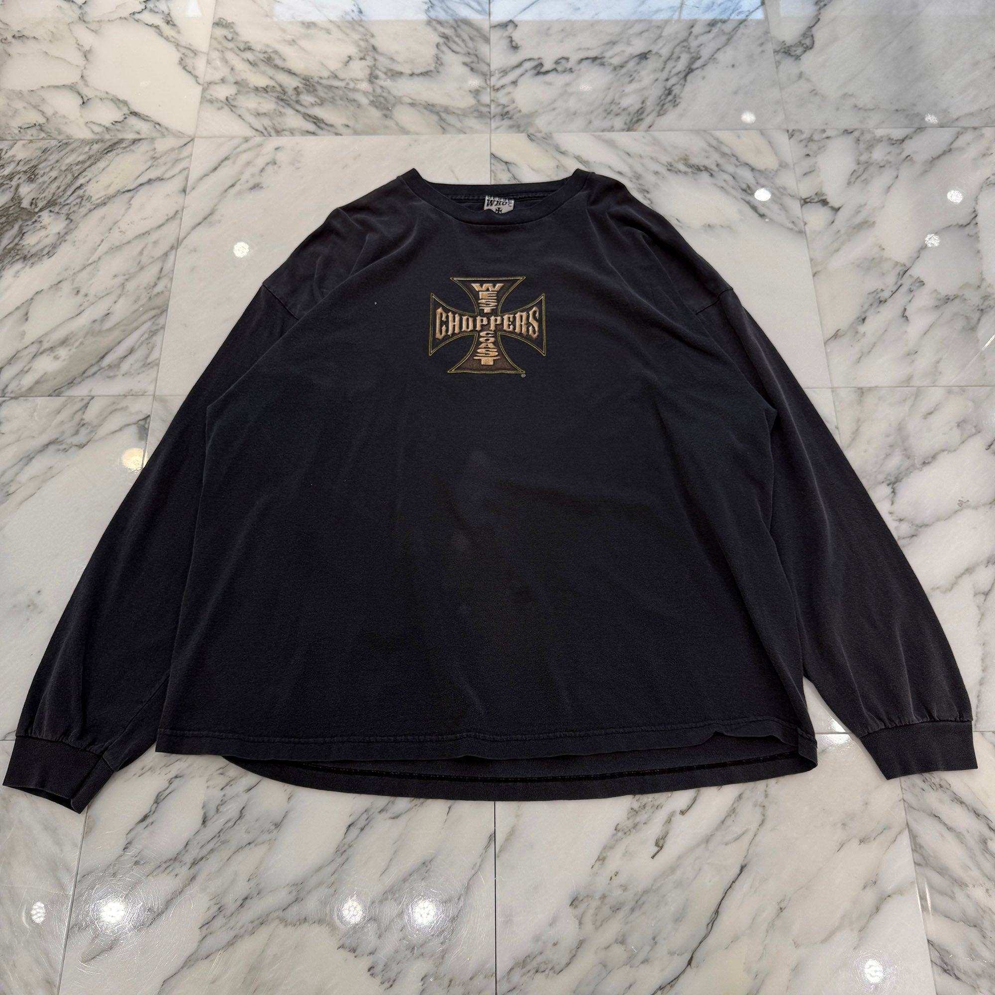 Vintage 00's West Coast Choppers "Long Beach Motorcycle" L/S Tee Size 3XL ヴィンテージ 00's ウェストコーストチョッパーズ "ロングビーチ・モーターサイクル" ロングスリーブ Tシャツ サイズ3XL