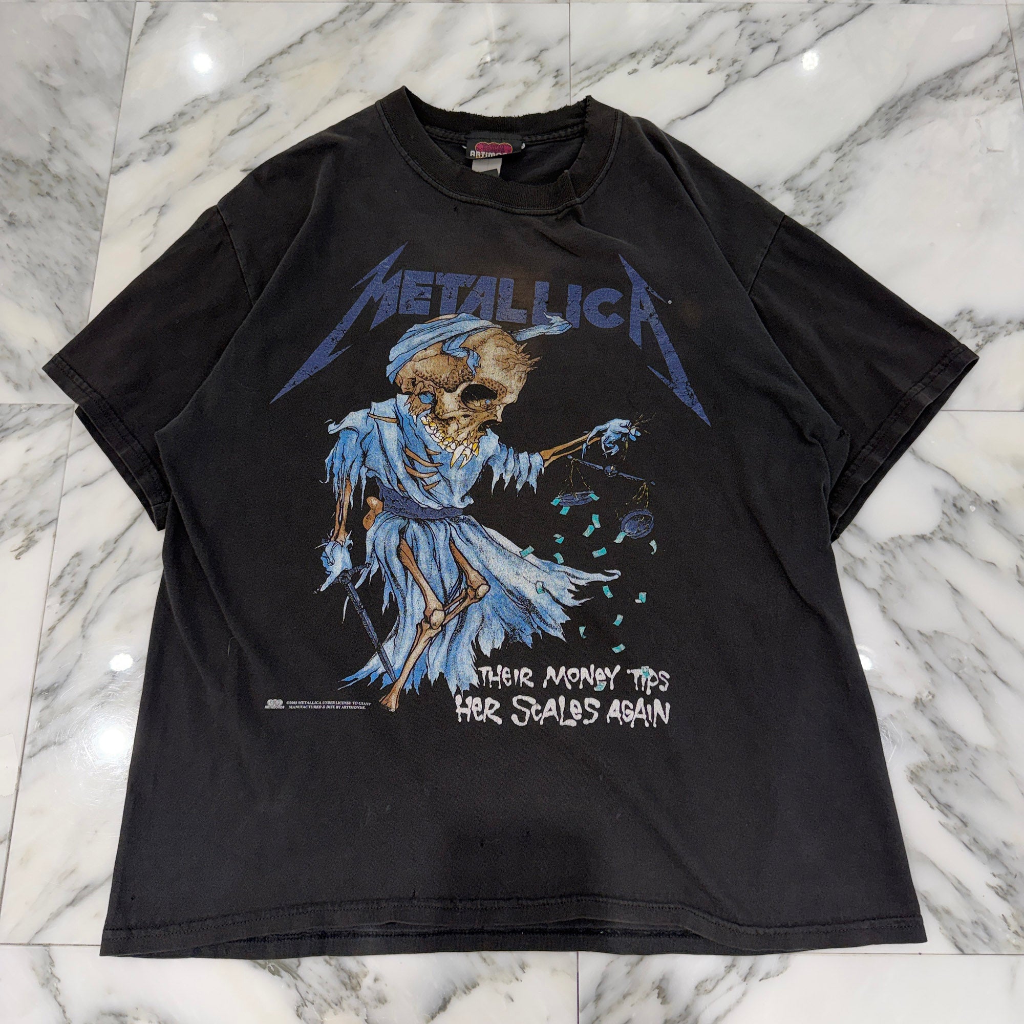 Vintage 90's METALLICA "Pushead Doris 1994" ARTIMONDE S/S Tee ヴィンテージ 90's メタリカ "パスヘッド ドリス 1994" アーティモンド社製Tシャツ
