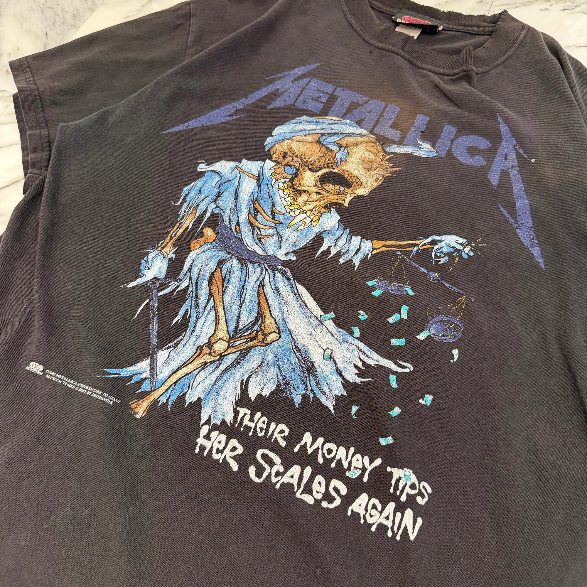 Vintage 90's METALLICA "Pushead Doris 1994" ARTIMONDE S/S Tee ヴィンテージ 90's メタリカ "パスヘッド ドリス 1994" アーティモンド社製Tシャツ