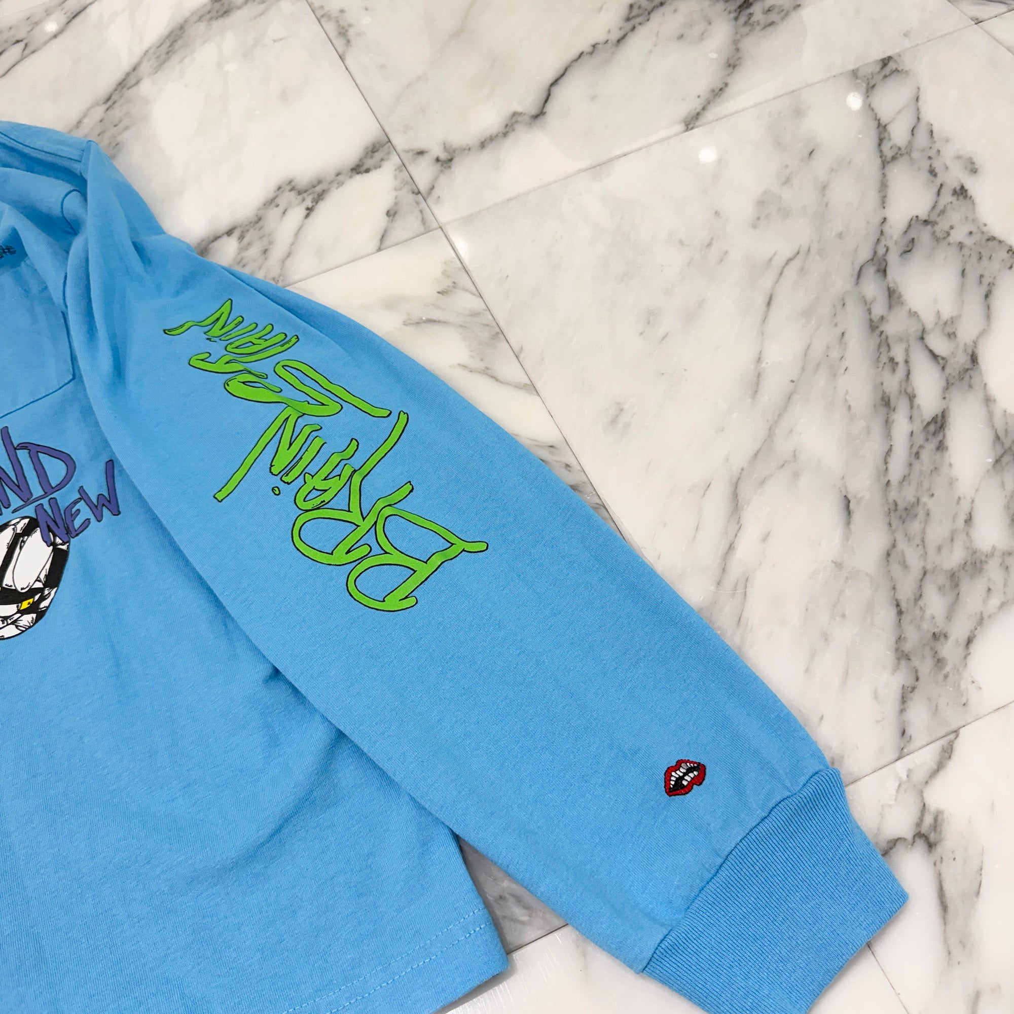 CHROME HEARTS × MATTY BOY 2024SS BRAIN NEW Long Sleeve Tee Size XL クロムハーツ × マッティボーイ ブレインニュー ロングスリーブTシャツ サイズXL