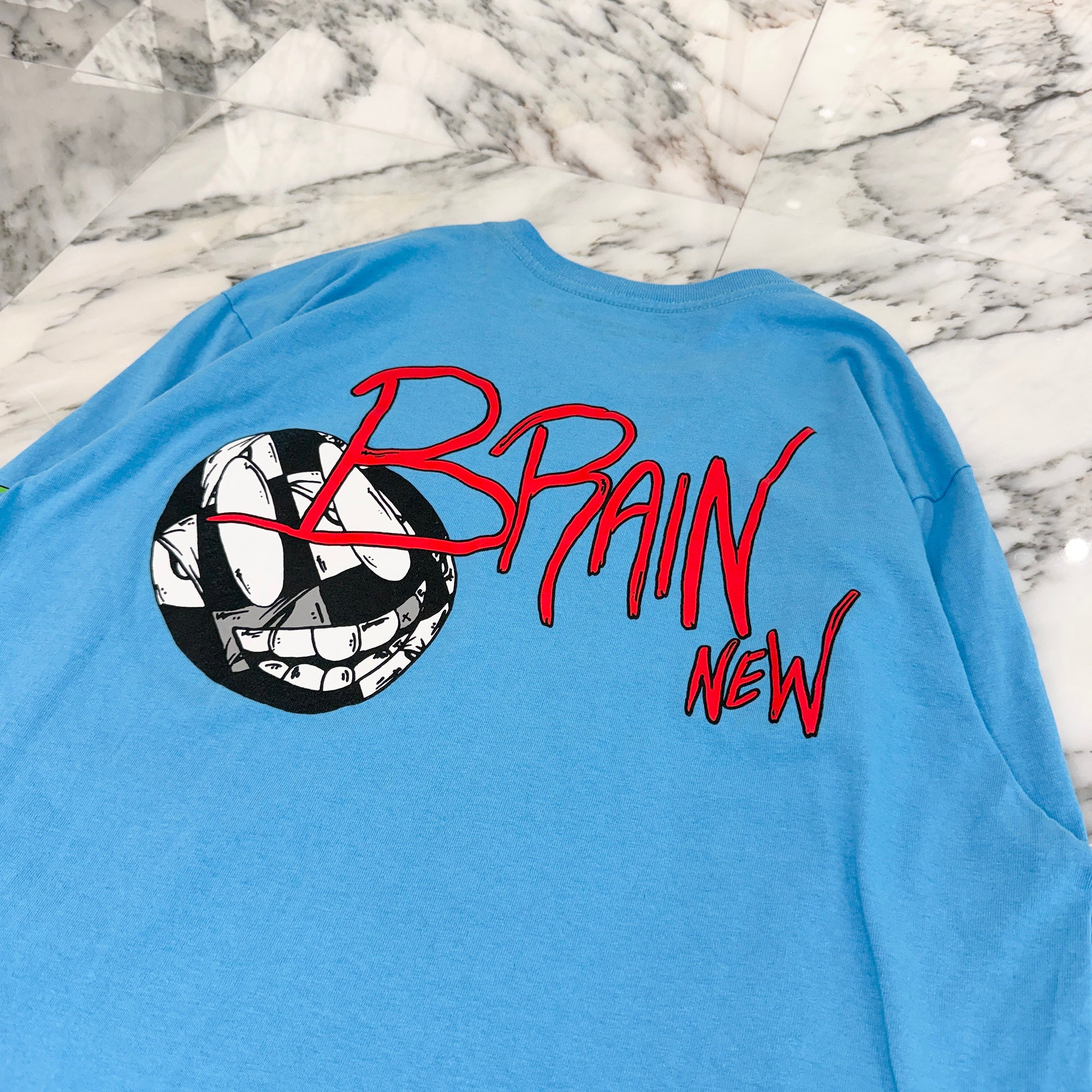 CHROME HEARTS × MATTY BOY 2024SS BRAIN NEW Long Sleeve Tee Size XL クロムハーツ × マッティボーイ ブレインニュー ロングスリーブTシャツ サイズXL