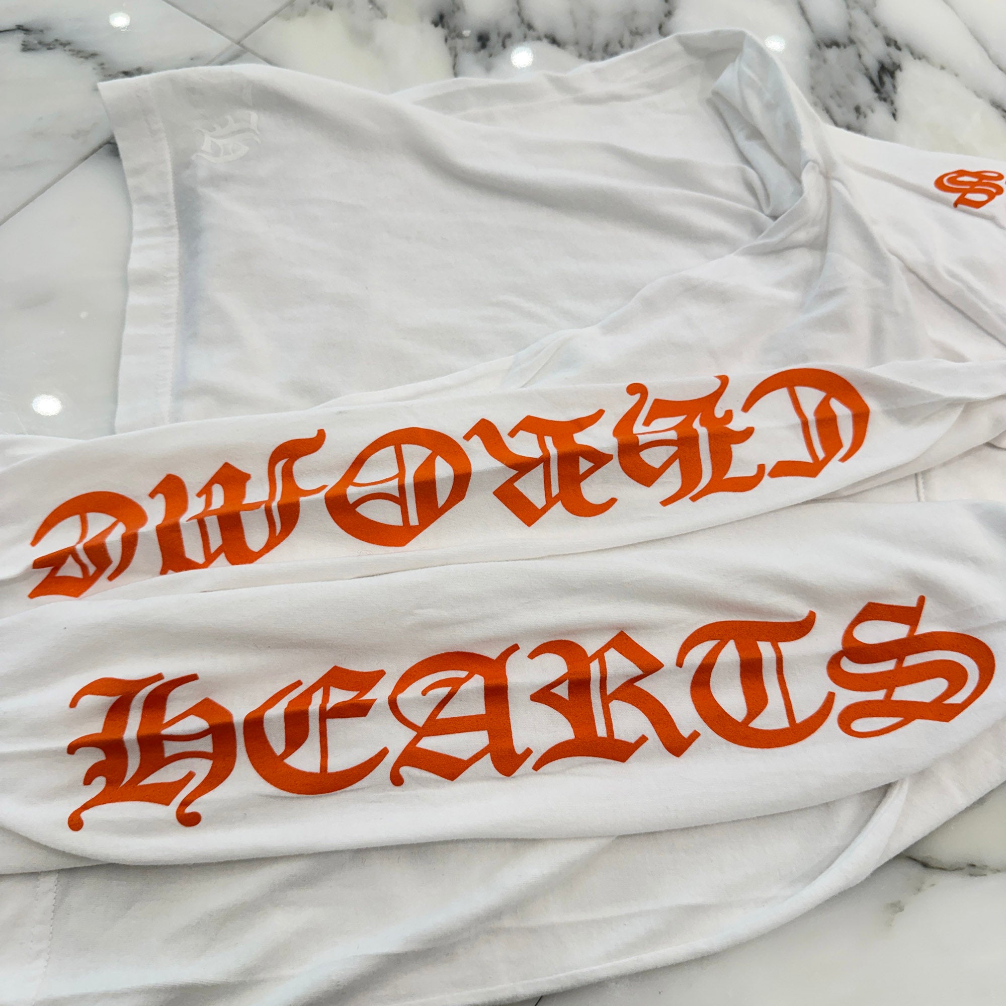 CHROME HEARTS King Taco 3 Cemetery Cross Print Long Sleeve Tee Size M クロムハーツ キングタコ 3 セメタリークロス プリント ロングスリーブ Tシャツ サイズM
