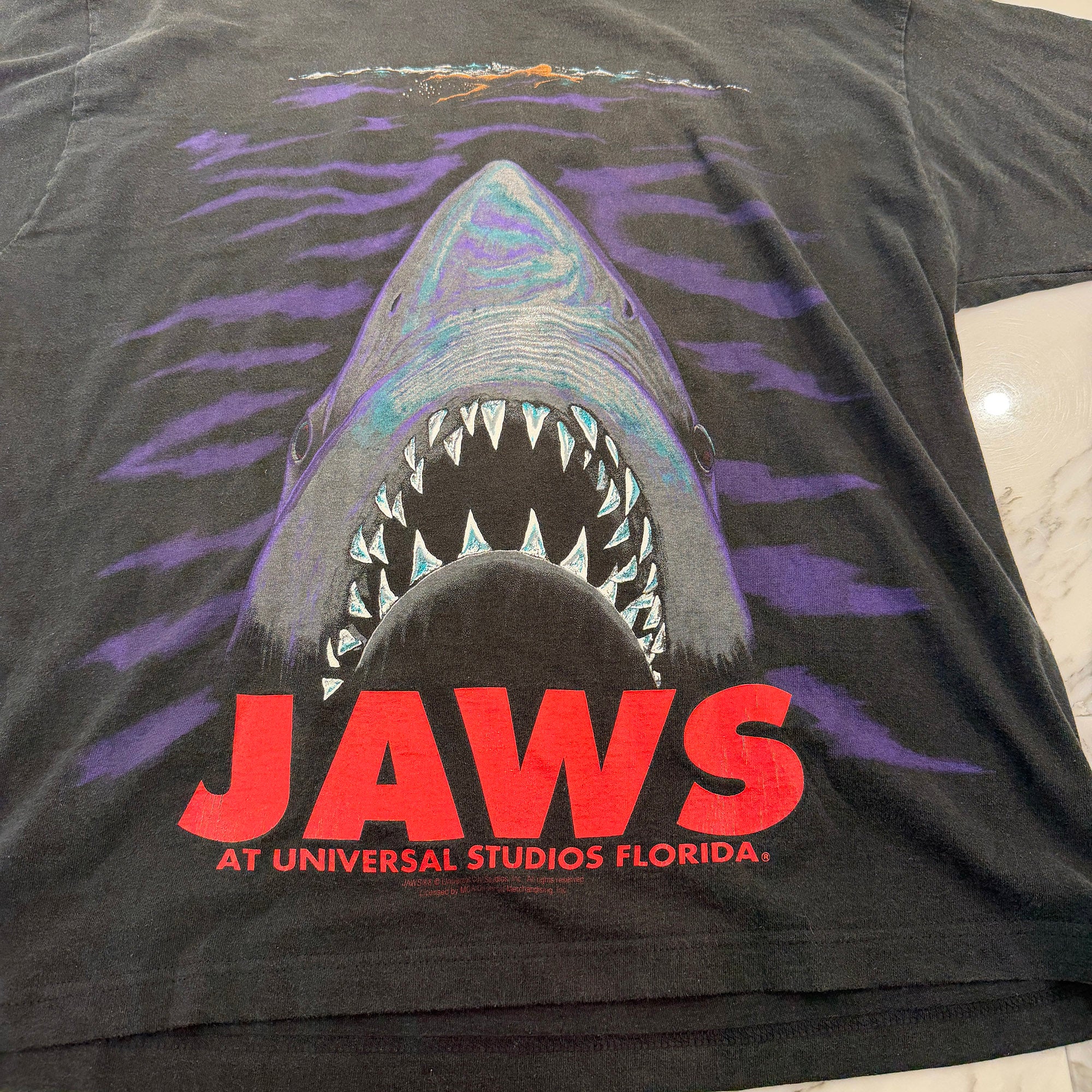 Vintage 90's "JAWS" Universal Studios Florida Official S/S Tee Size XXL ヴィンテージ 90's "ジョーズ" ユニバーサル・スタジオ・フロリダ オフィシャル Tシャツ サイズXXL