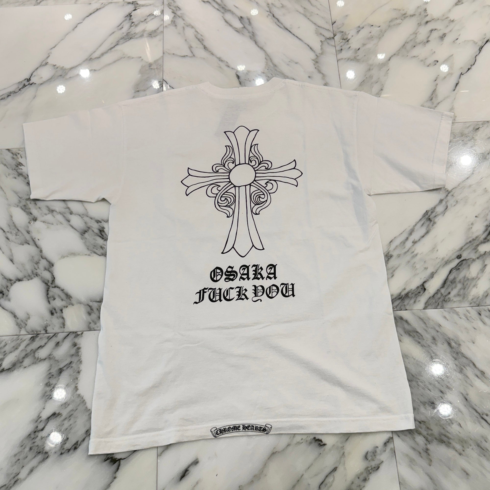 CHROME HEARTS Osaka Limited Back Cross Fuck you Tee Size L クロムハーツ 大阪限定 バッククロス ファックユー Tシャツ サイズL