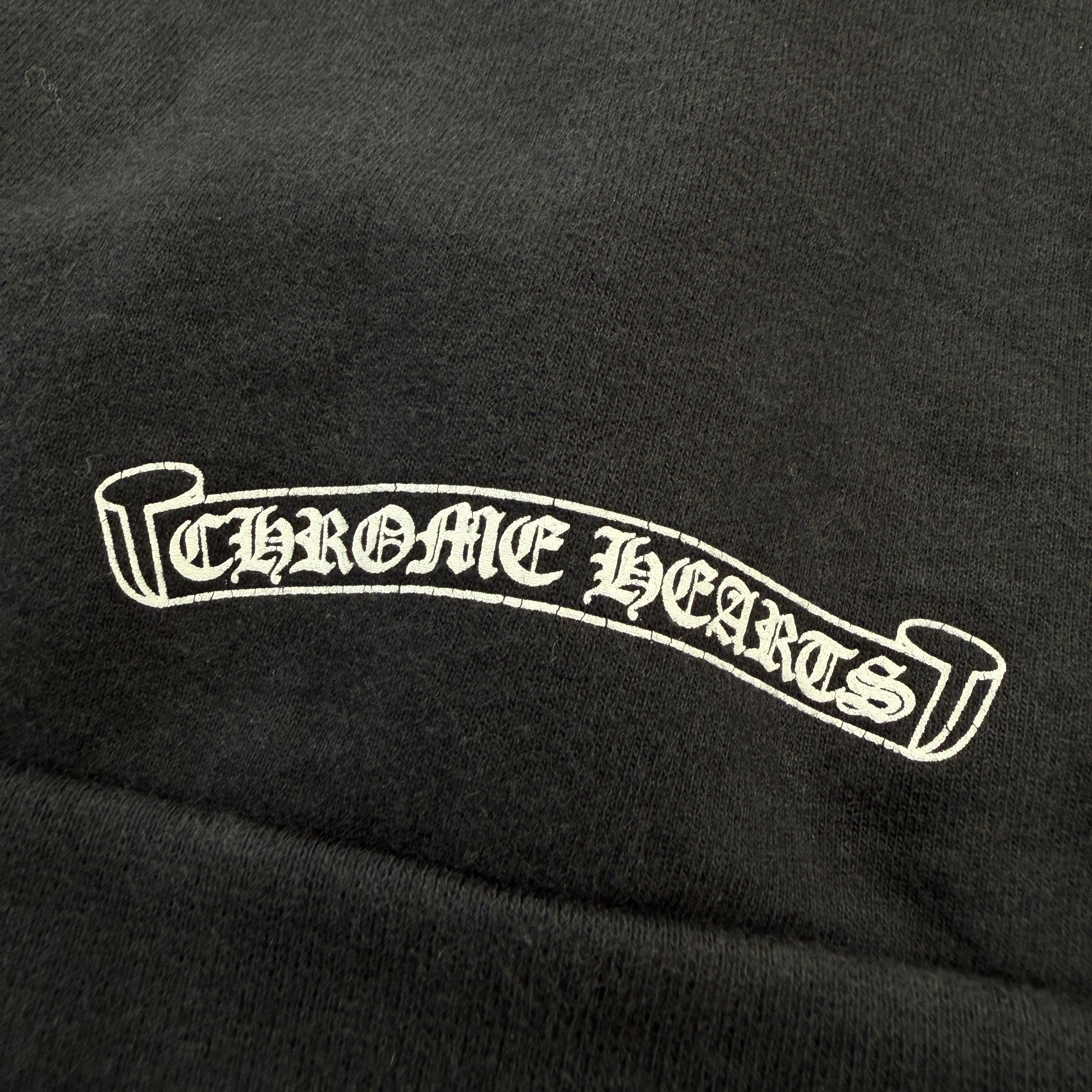 CHROME HEARTS Neck Logo Crewneck Sweatshirt Size XL クロムハーツ ネックロゴクルーネックスウェットシャツ サイズXL
