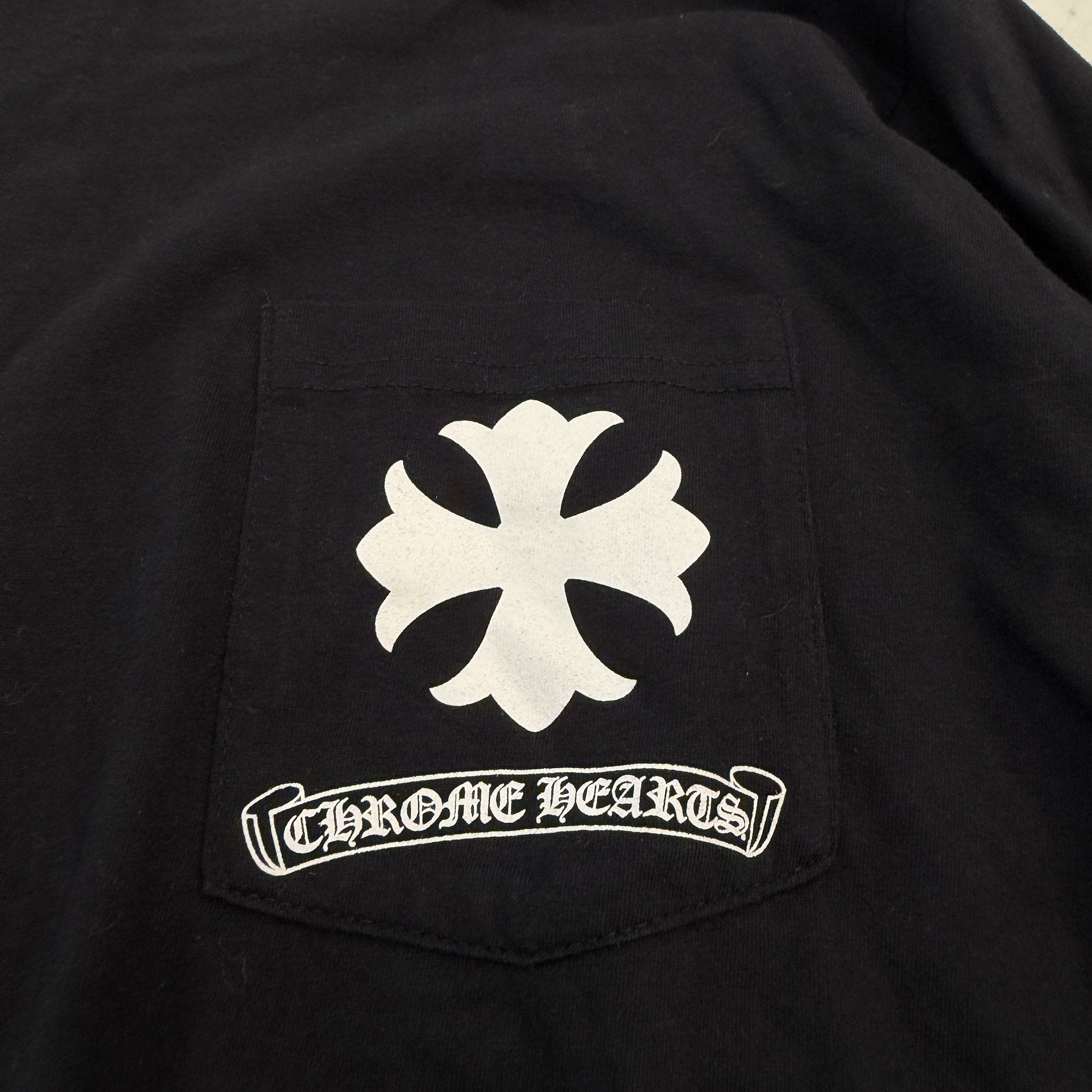 CHROME HEARTS Circle CH Plus Long Sleeve Tee Size M クロムハーツ サークル CHプラス ロングスリーブTシャツ サイズM