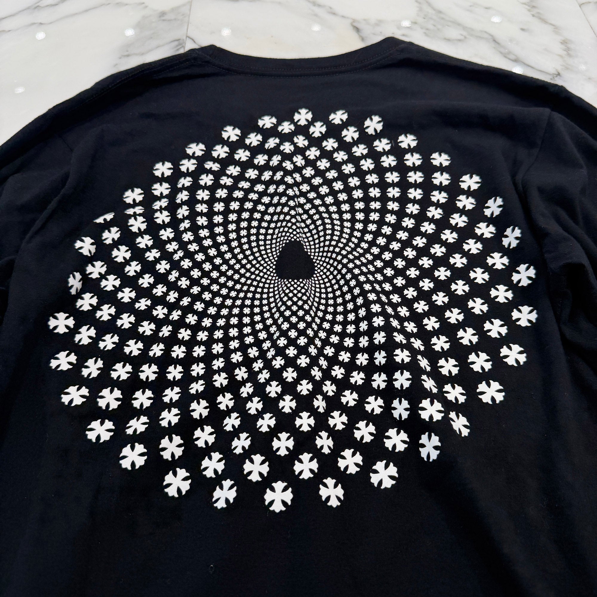 CHROME HEARTS Circle CH Plus Long Sleeve Tee Size M クロムハーツ サークル CHプラス ロングスリーブTシャツ サイズM
