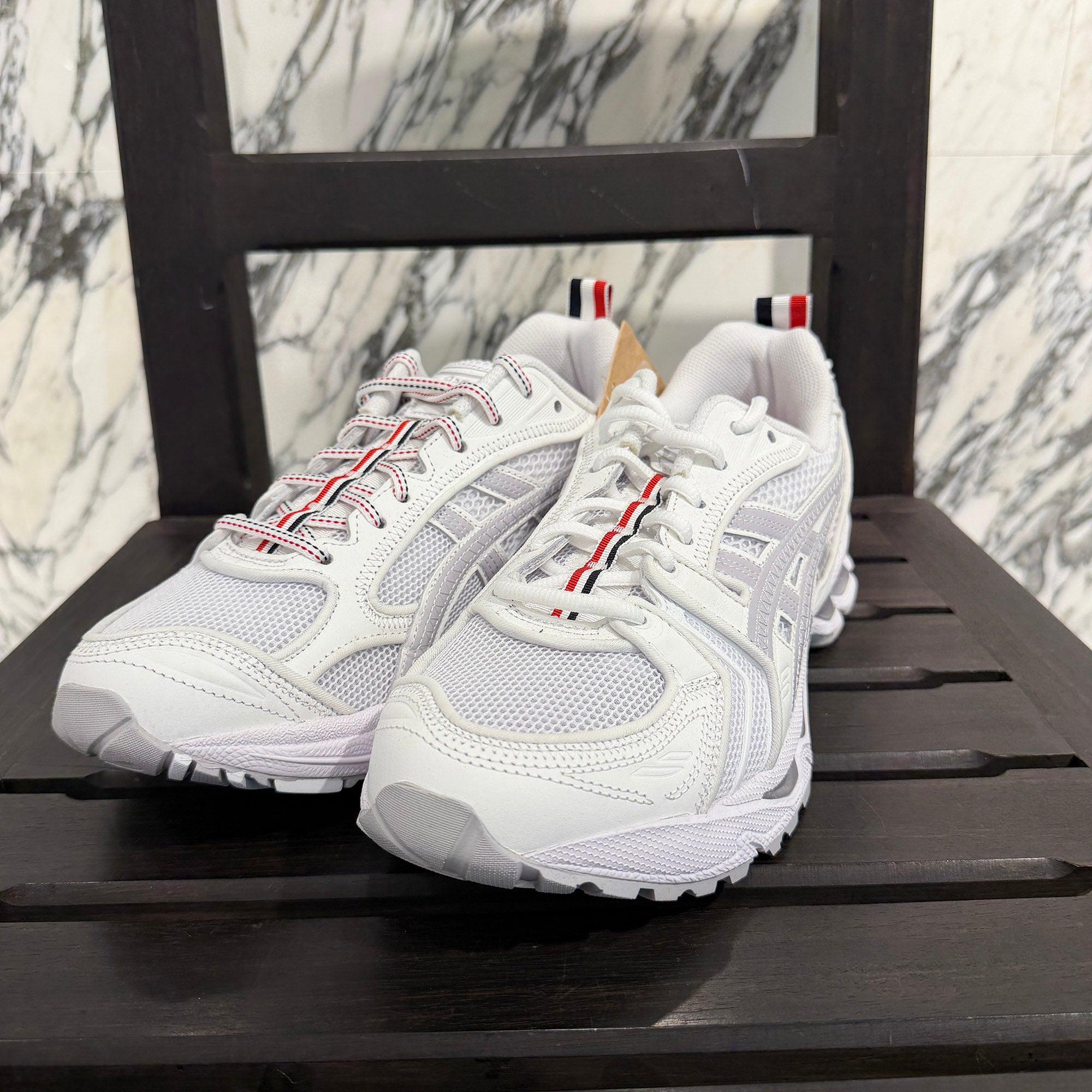 THOM BROWNE × ASICS 2026SS GEL-KAYANO 14 Sneakers UFC001B-F1287-100-10 Size 10(28.0cm) トムブラウン×アシックス ゲルカヤノ14 スニーカー サイズ10(28.0cm)