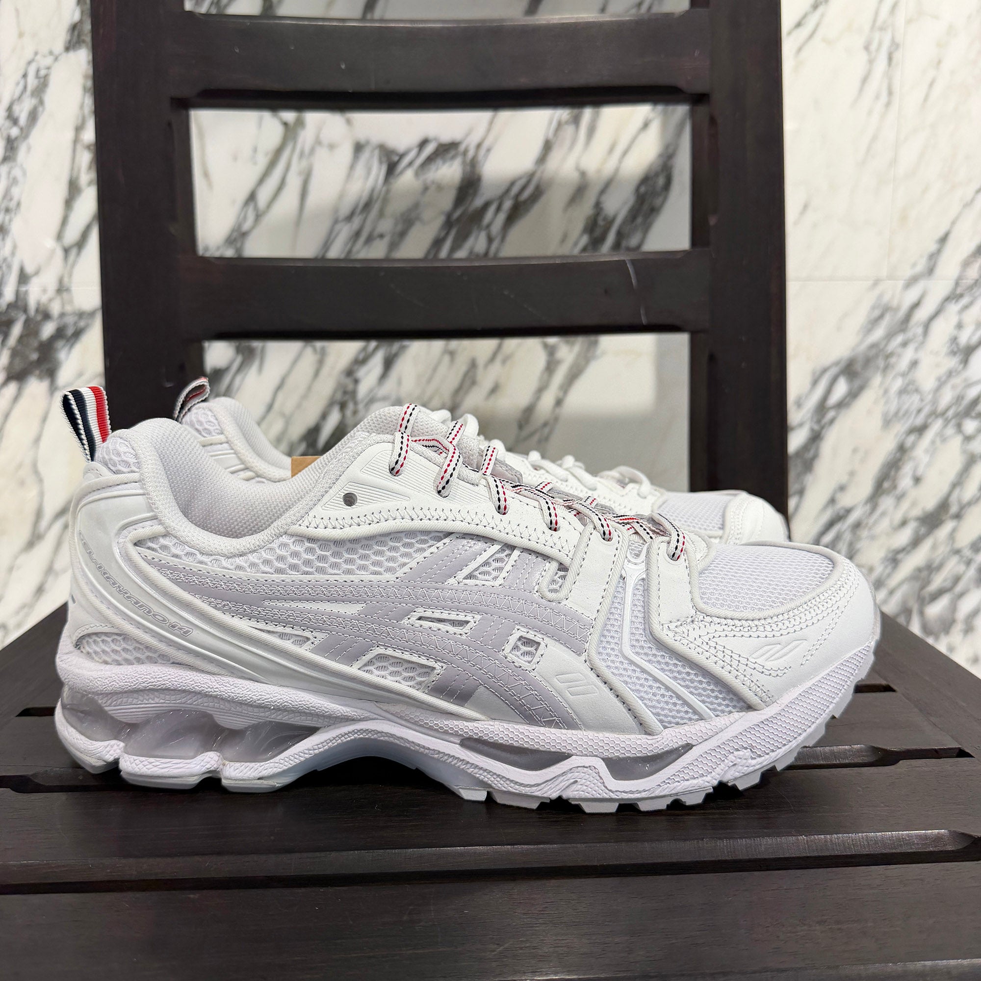 THOM BROWNE × ASICS 2026SS GEL-KAYANO 14 Sneakers UFC001B-F1287-100-10 Size 10(28.0cm) トムブラウン×アシックス ゲルカヤノ14 スニーカー サイズ10(28.0cm)