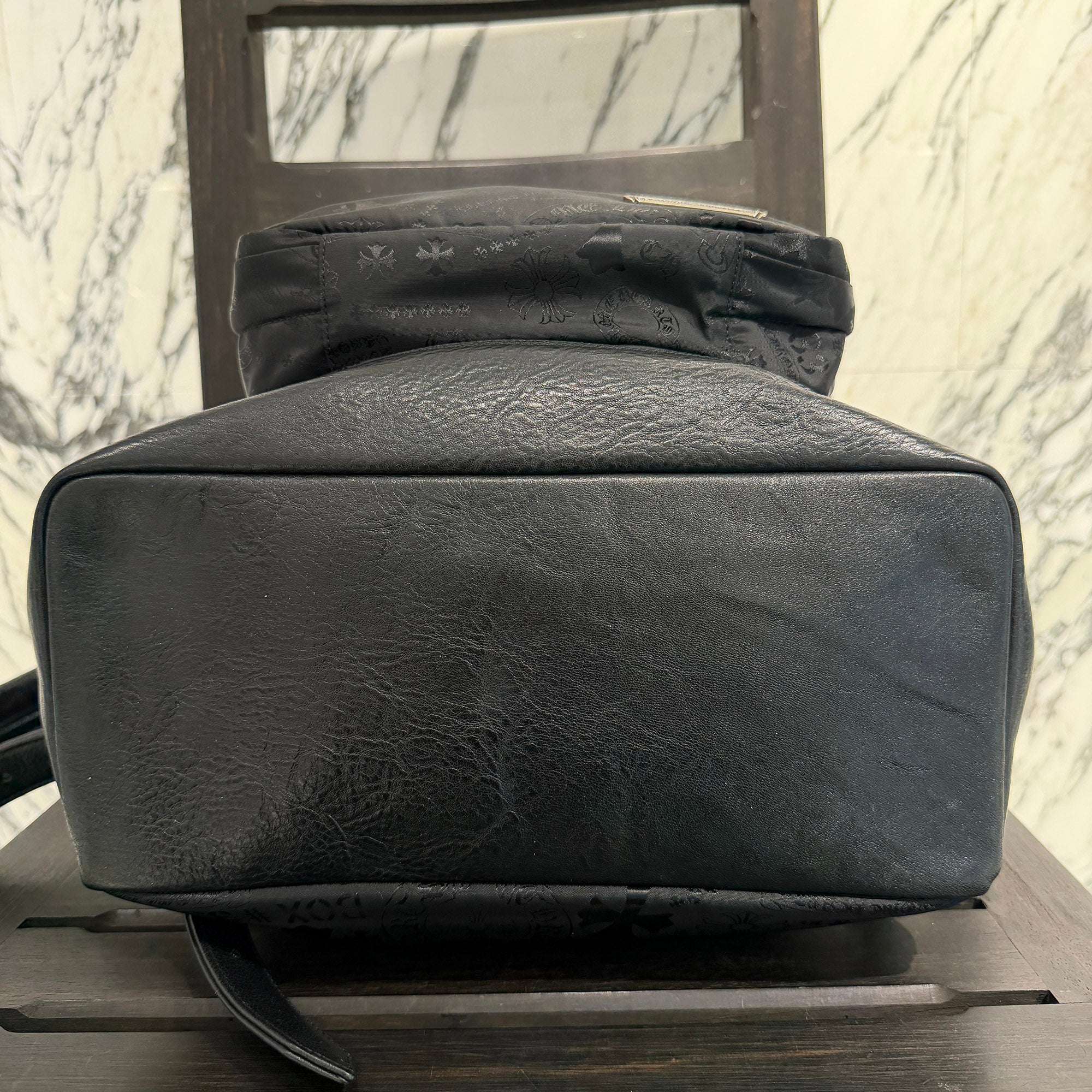CHROME HEARTS 7th Grade Nylon Multi Logo Stencil Backpack クロムハーツ セブンスグレード ナイロン マルチ ロゴ ステンシル バックパック