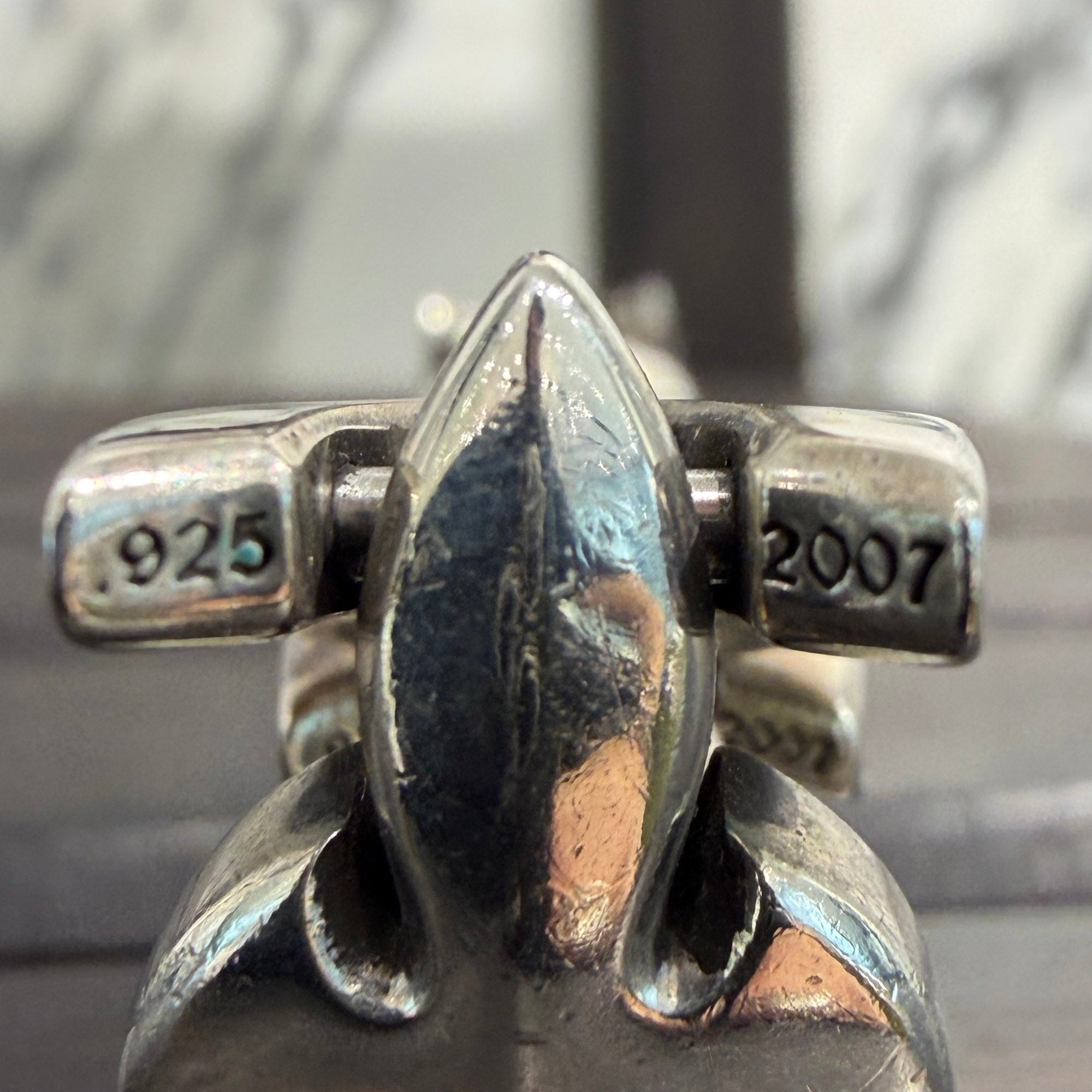 CHROME HEARTS Flare Knee Link Bracelet Size 12 LINK クロムハーツ フレアニーリンク ブレスレット サイズ12リンク