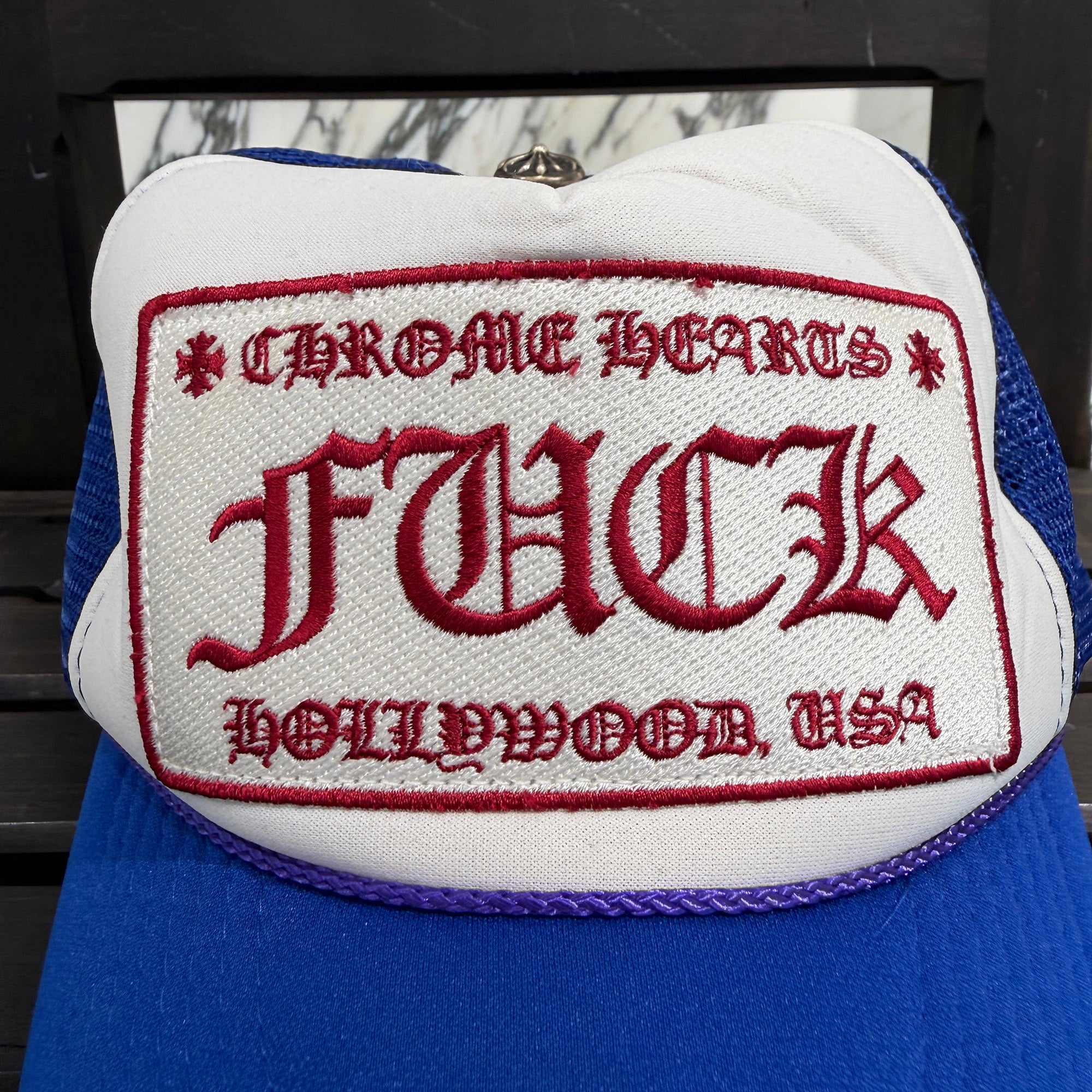 CHROME HEARTS Hollywood Limited Mesh Trucker Cap Size ONE SIZE 4 クロムハーツ ハリウッド限定 メッシュ トラッカーキャップ サイズONE SIZE 4