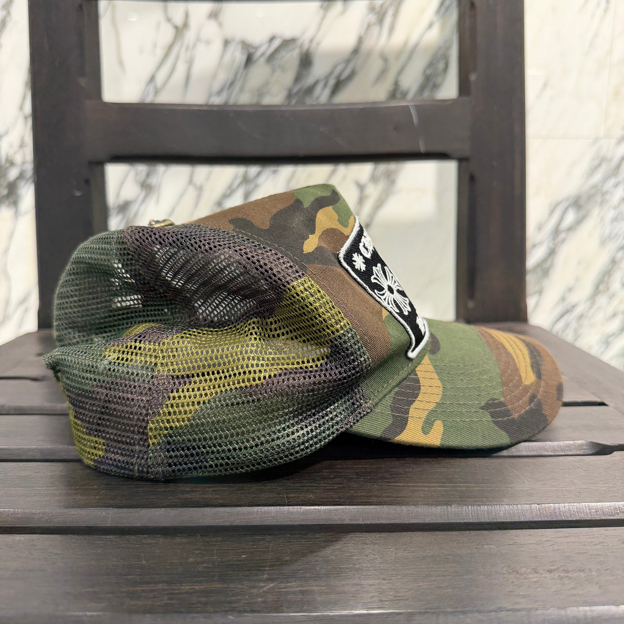 CHROME HEARTS Hollywood Limited Camo Mesh Trucker Cap Size クロムハーツ ハリウッド限定 カモメッシュ トラッカーキャップ