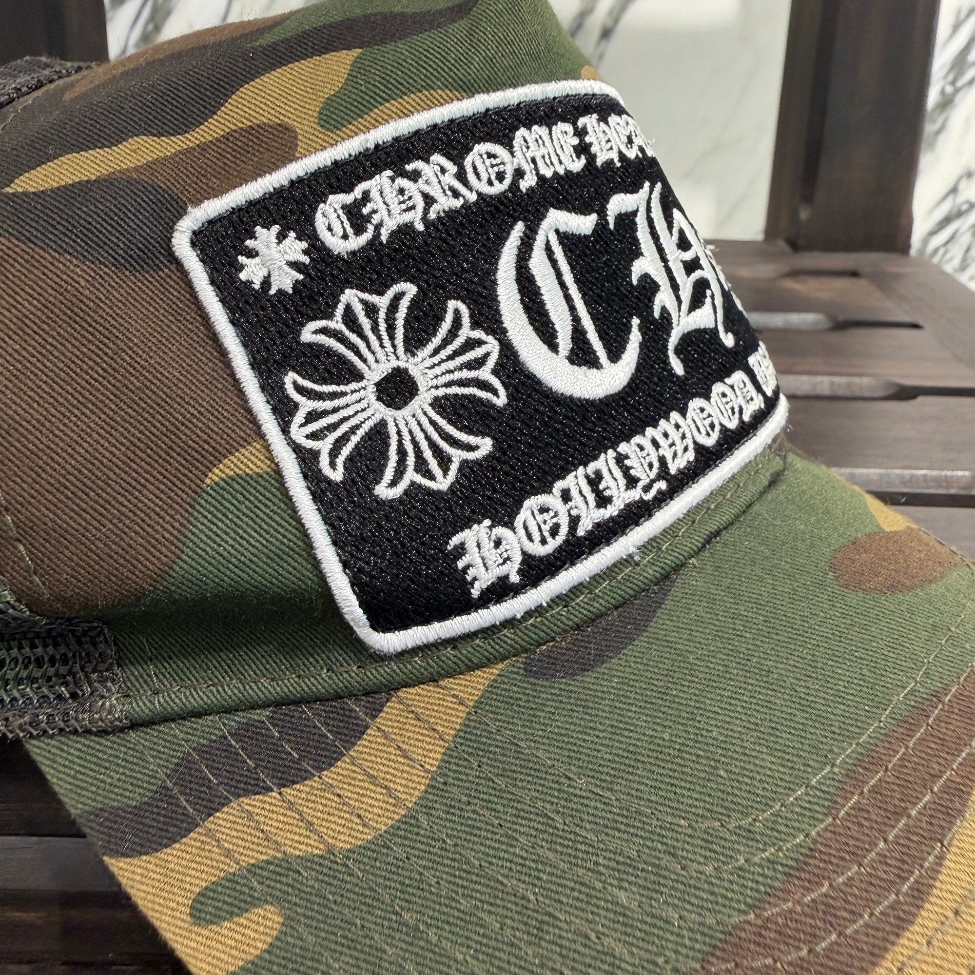 CHROME HEARTS Hollywood Limited Camo Mesh Trucker Cap Size クロムハーツ ハリウッド限定 カモメッシュ トラッカーキャップ