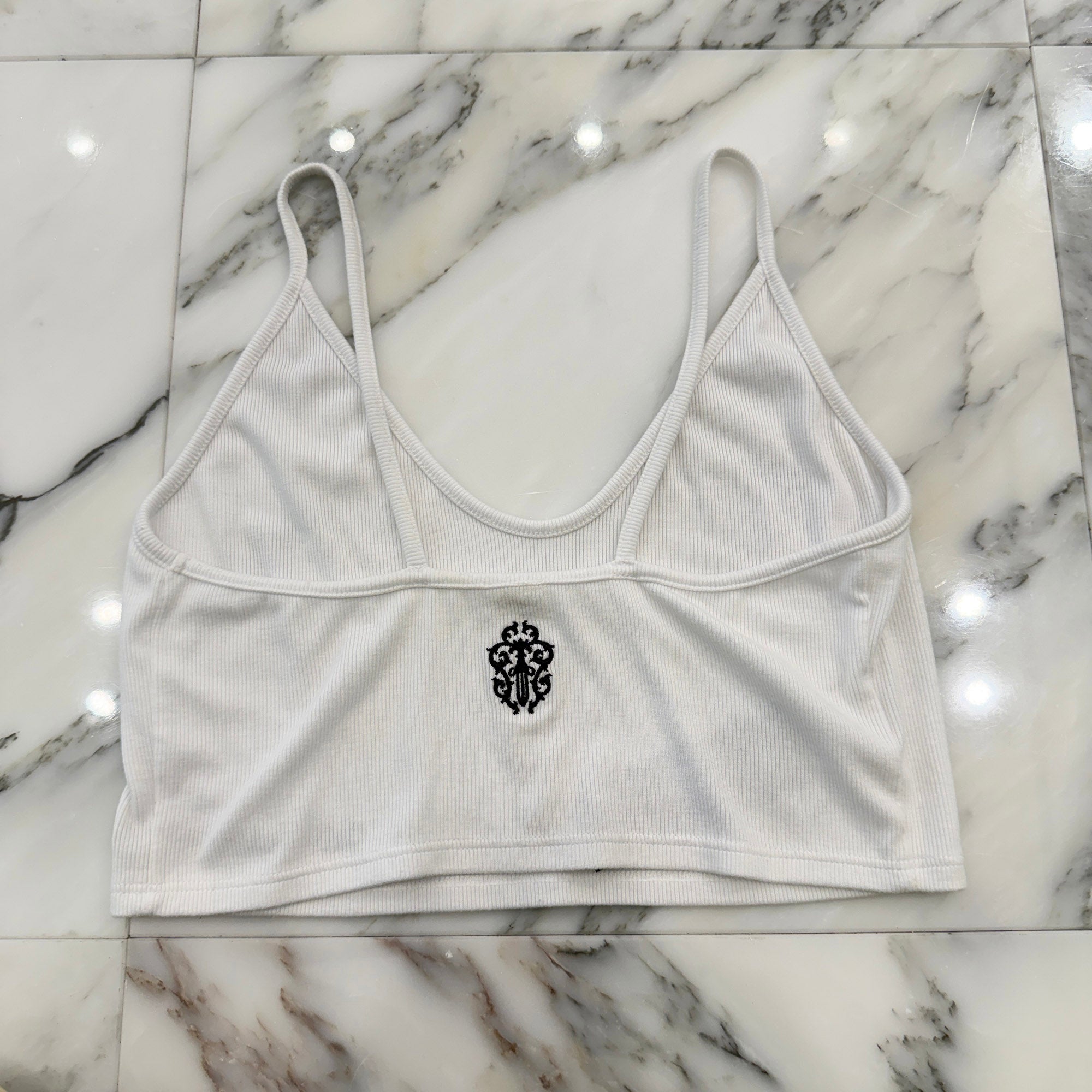 CHROME HEARTS BADSEED Y NOT Dolphin Camisole Size M クロムハーツ バスシード ワイノット ドルフィンキャミソール サイズM