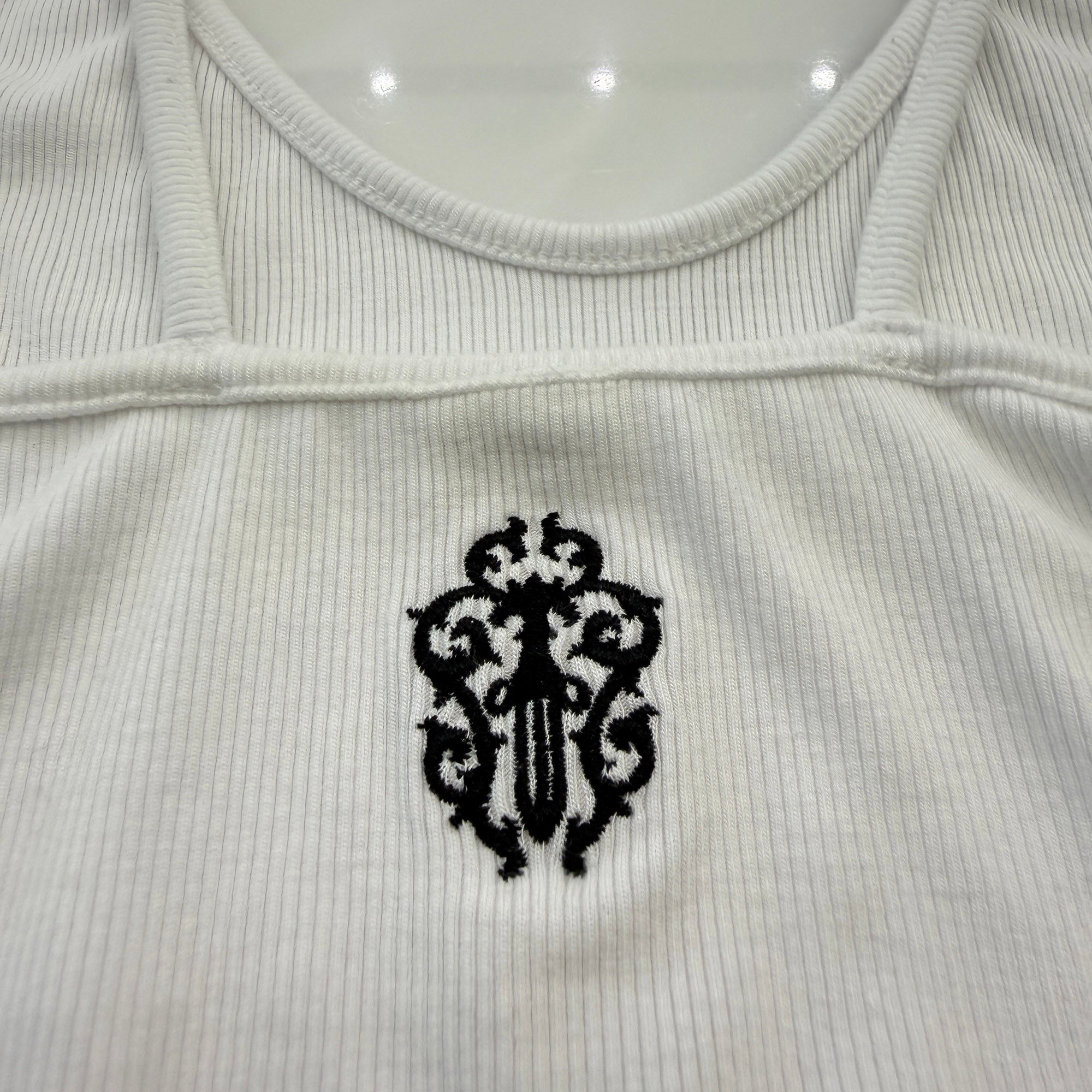 CHROME HEARTS BADSEED Y NOT Dolphin Camisole Size M クロムハーツ バスシード ワイノット ドルフィンキャミソール サイズM