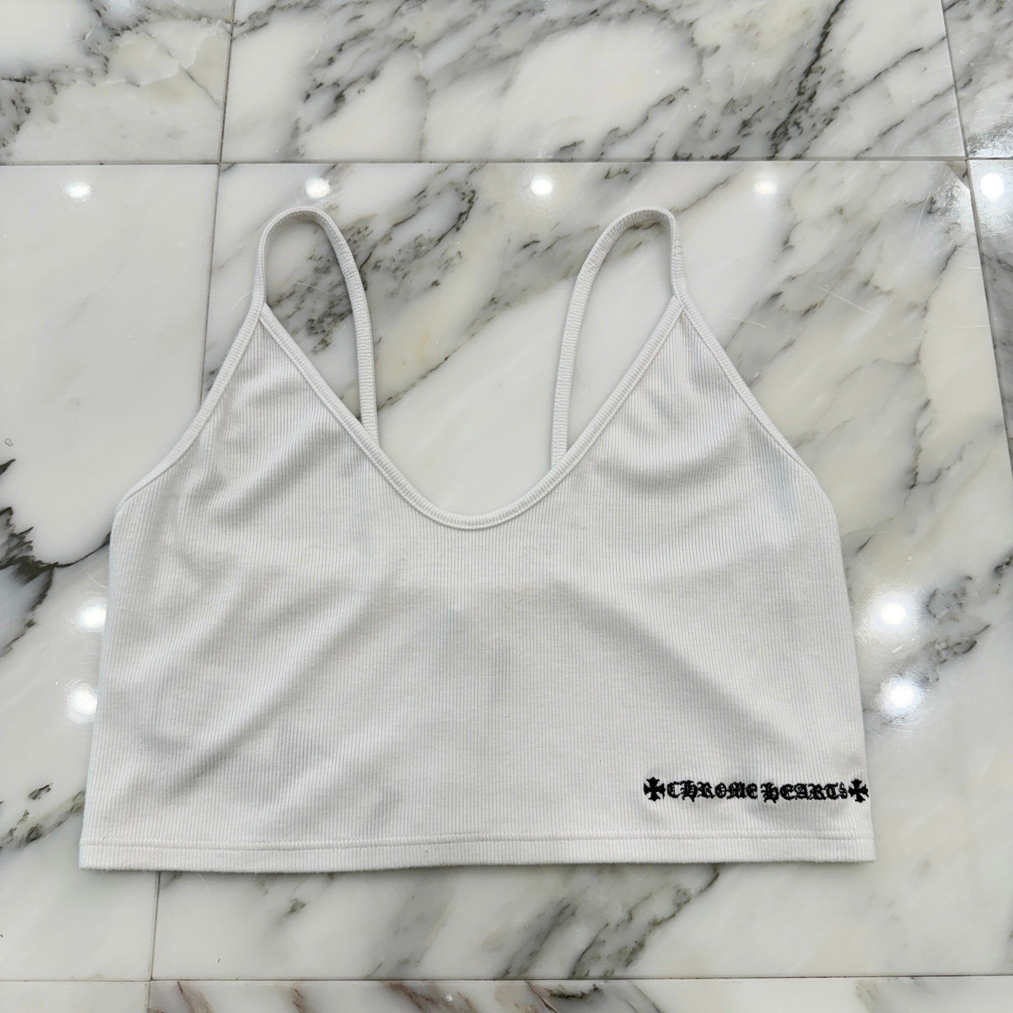 CHROME HEARTS BADSEED Y NOT Dolphin Camisole Size M クロムハーツ バスシード ワイノット ドルフィンキャミソール サイズM