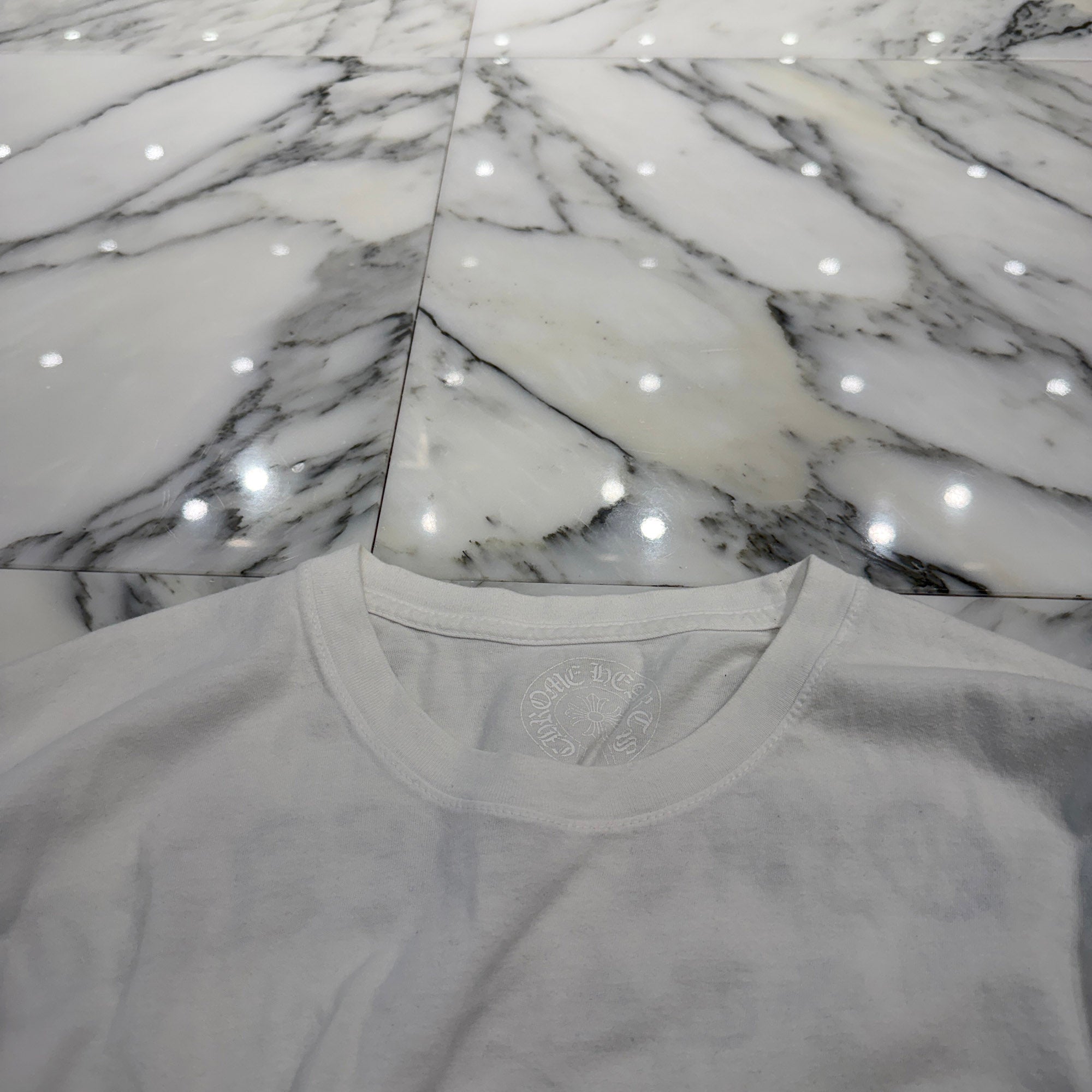 CHROME HEARTS Back Arch Logo USA Long Sleeve Tee Size L クロムハーツ バックアーチロゴ USA ロングスリーブTシャツ サイズL