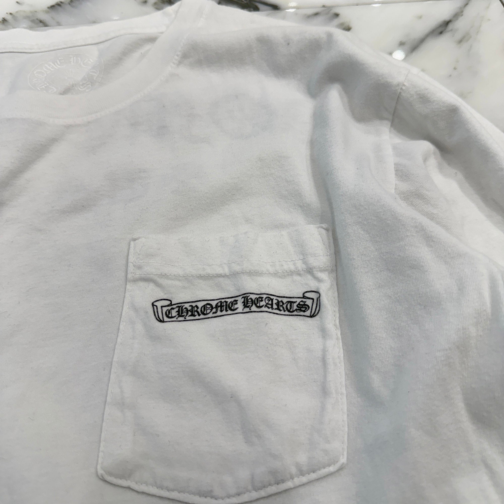 CHROME HEARTS Back Arch Logo USA Long Sleeve Tee Size L クロムハーツ バックアーチロゴ USA ロングスリーブTシャツ サイズL