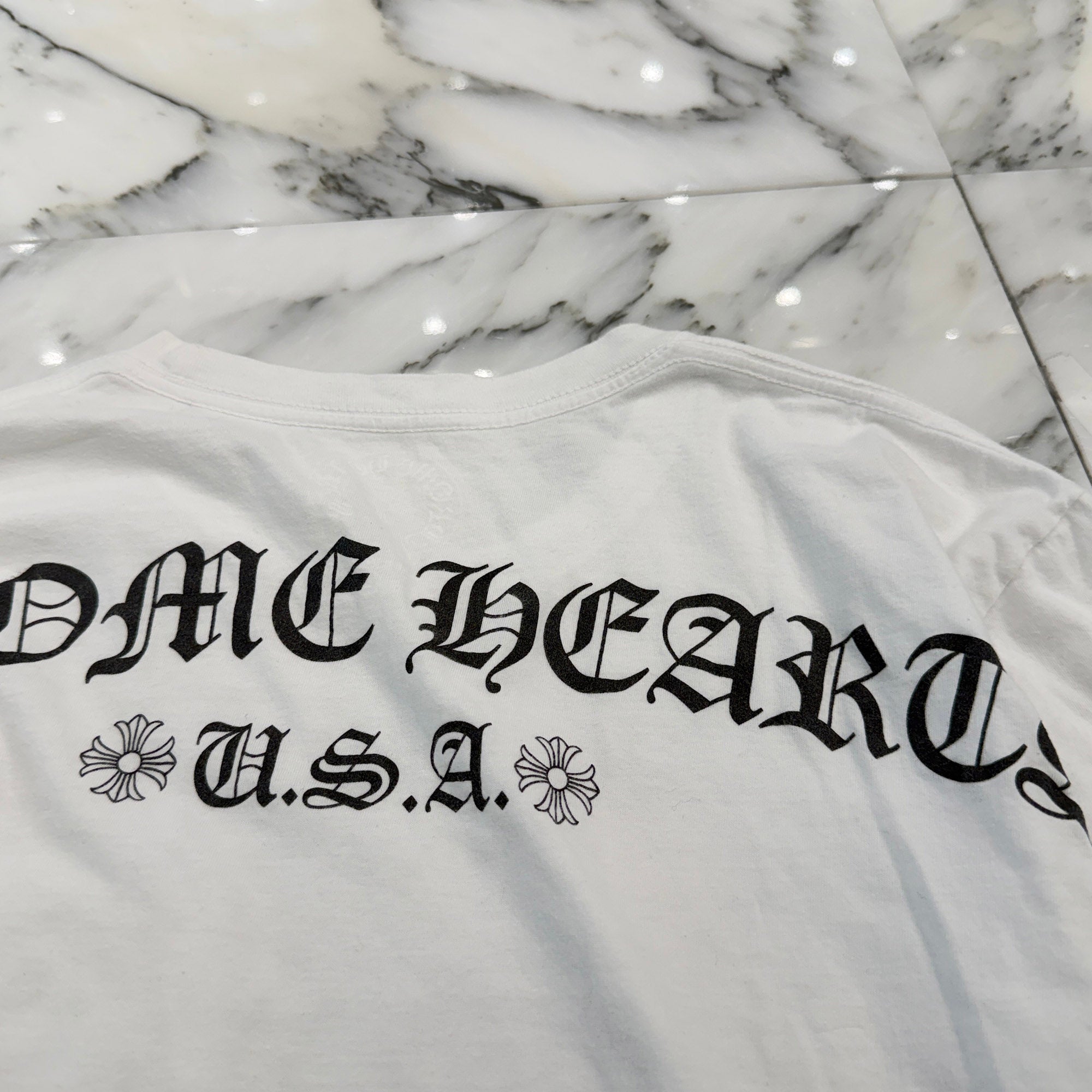 CHROME HEARTS Back Arch Logo USA Long Sleeve Tee Size L クロムハーツ バックアーチロゴ USA ロングスリーブTシャツ サイズL