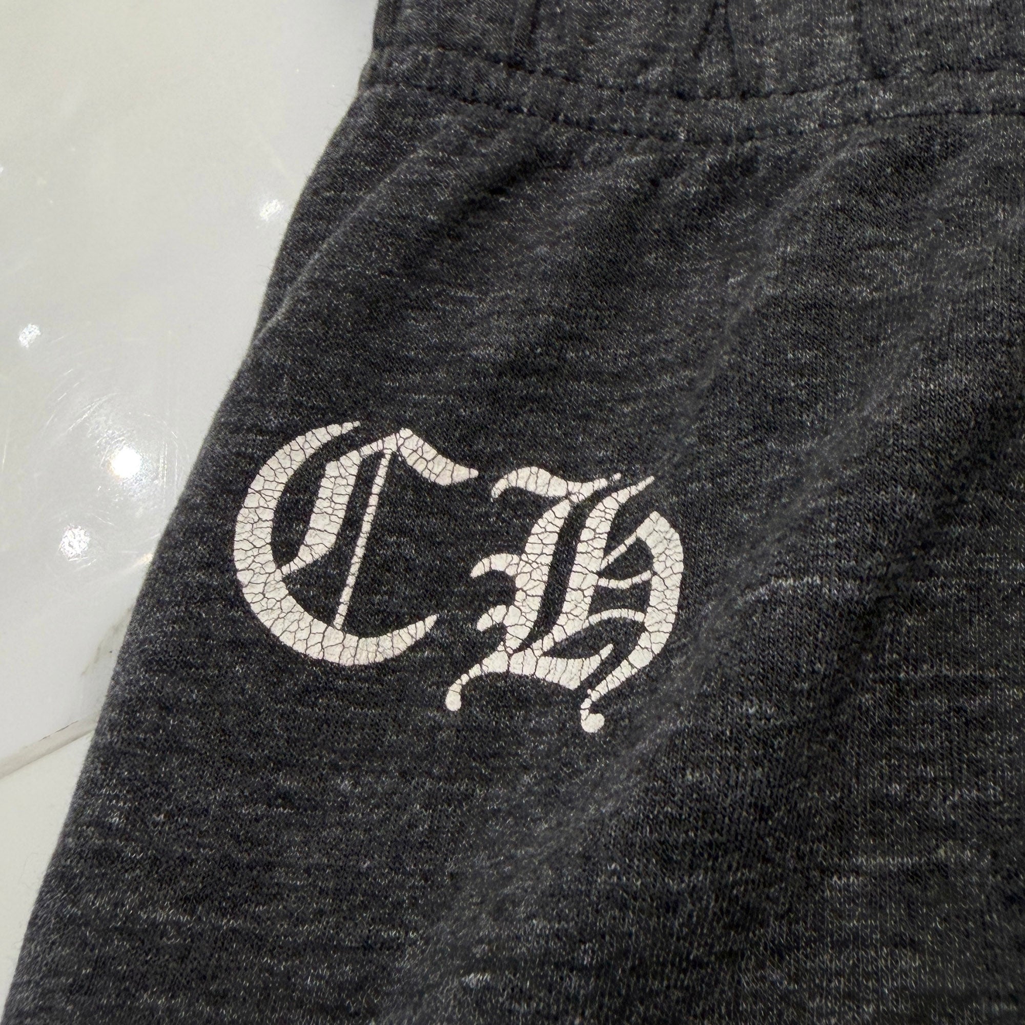CHROME HEARTS Hem CH Cross Print Sweat Long Pants Size M クロムハーツ 裾 CHクロス プリント スウェットロングパンツ サイズM