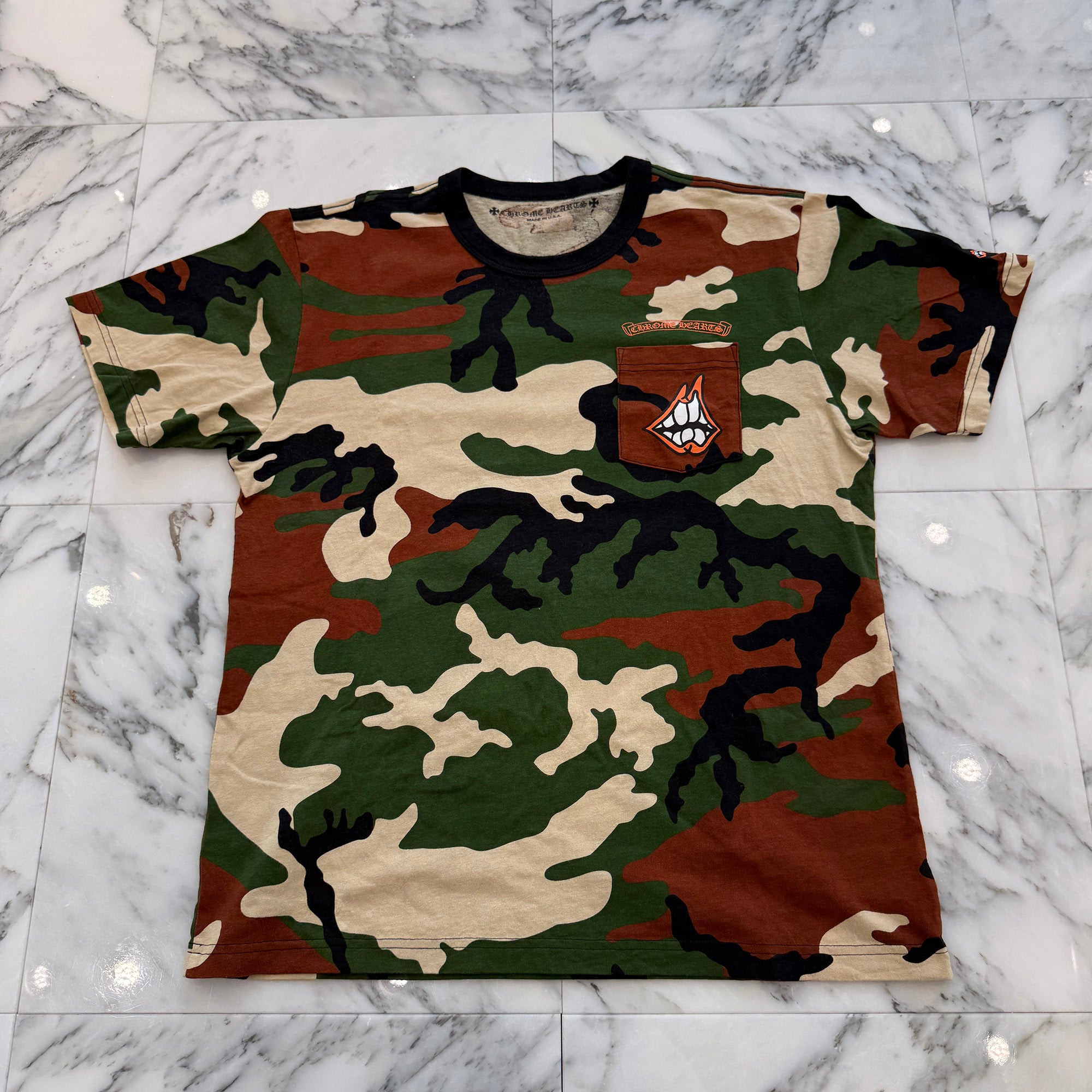 CHROME HEARTS × MATTY BOY 2022SS PPO CAUTION Tee Size XL クロムハーツ × マッティボーイ コーションTシャツ サイズXL