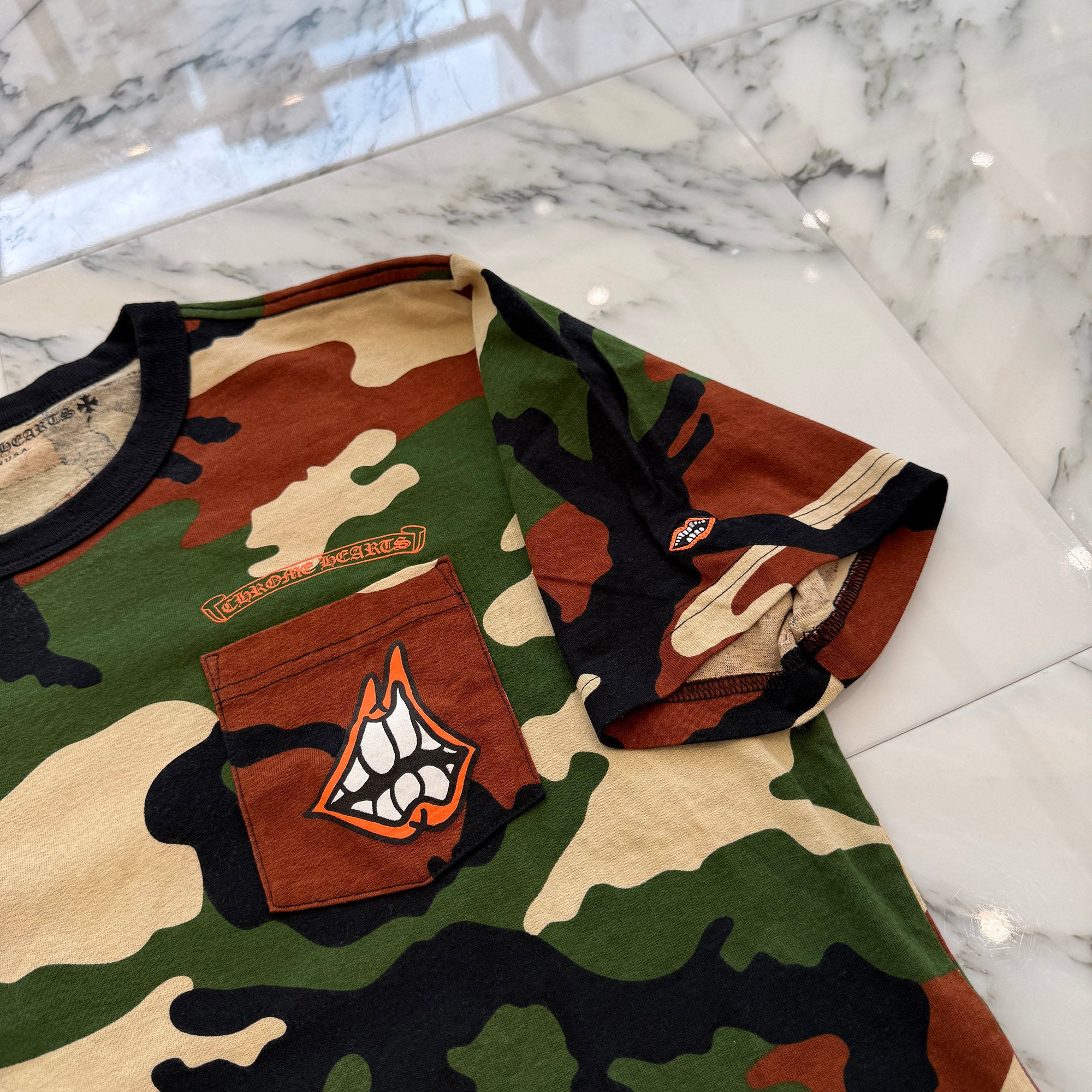 CHROME HEARTS × MATTY BOY 2022SS PPO CAUTION Tee Size XL クロムハーツ × マッティボーイ コーションTシャツ サイズXL