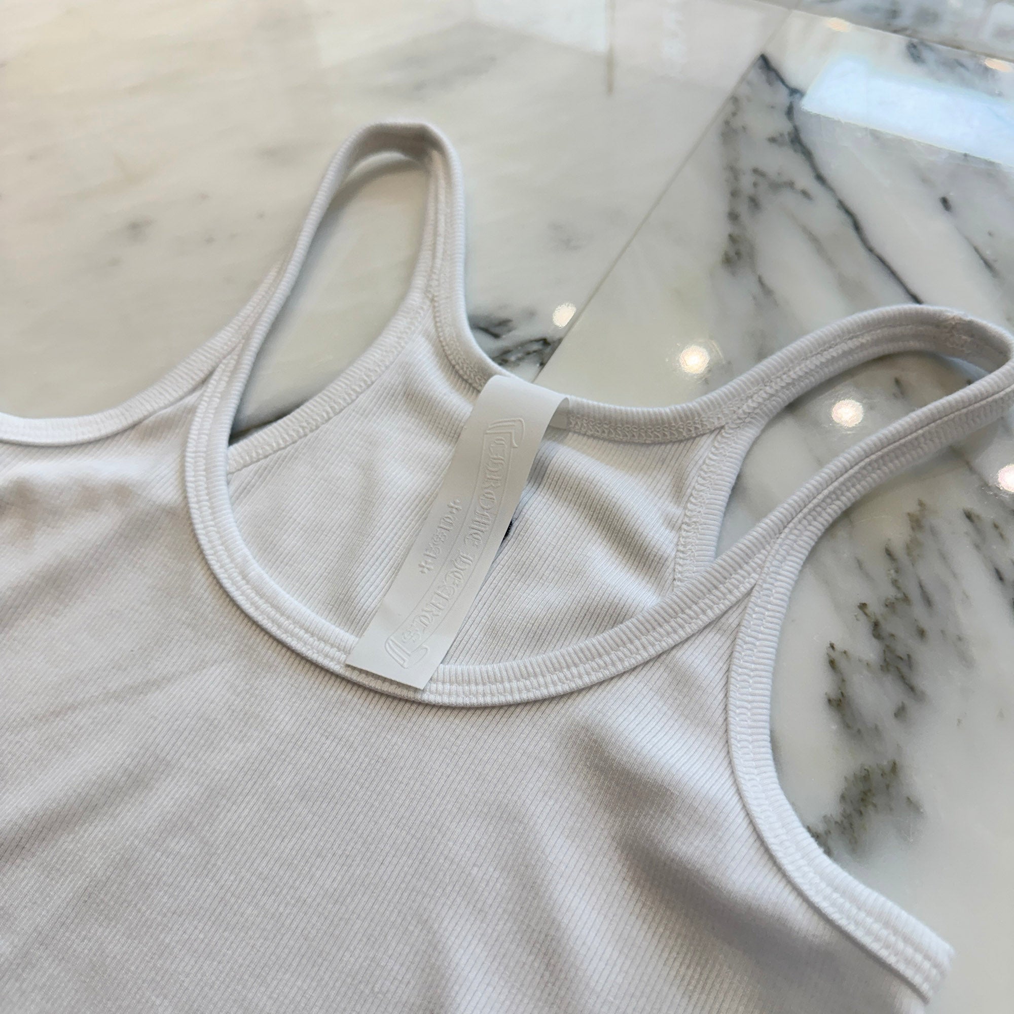 CHROME HEARTS Y NOT CH Logo Embroidery Camisole Size XS クロムハーツ ワイノット CHロゴ刺繍 キャミソール サイズXS