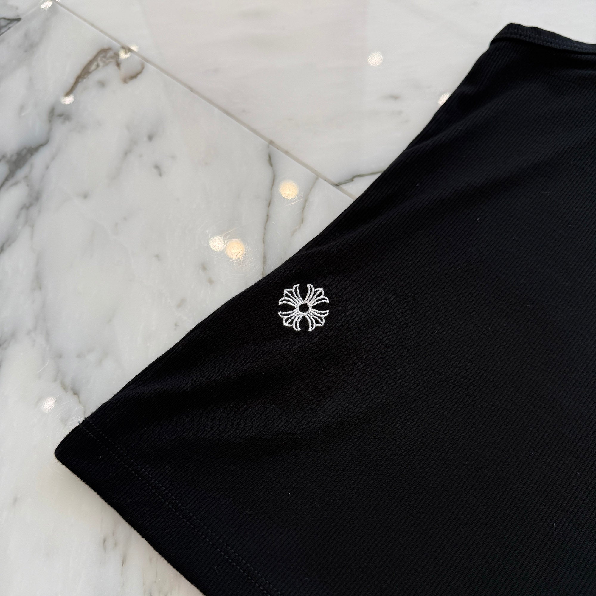 CHROME HEARTS Y NOT CH Logo Embroidery Camisole Size XS クロムハーツ ワイノット CHロゴ刺繍 キャミソール サイズXS